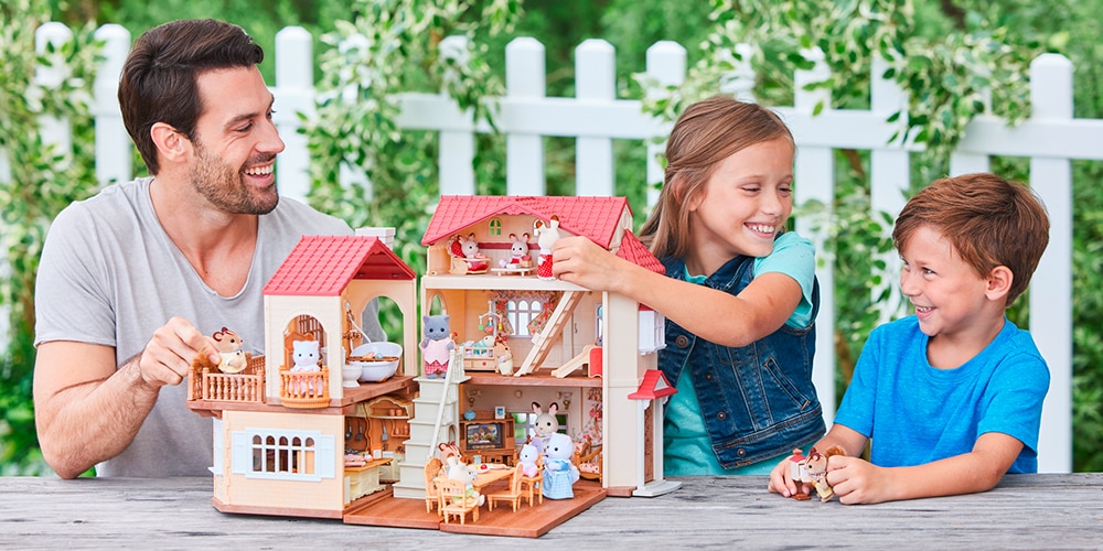 Sylvanian Families Spielwelt »Stadthaus mit Dachzimmer (5716)«