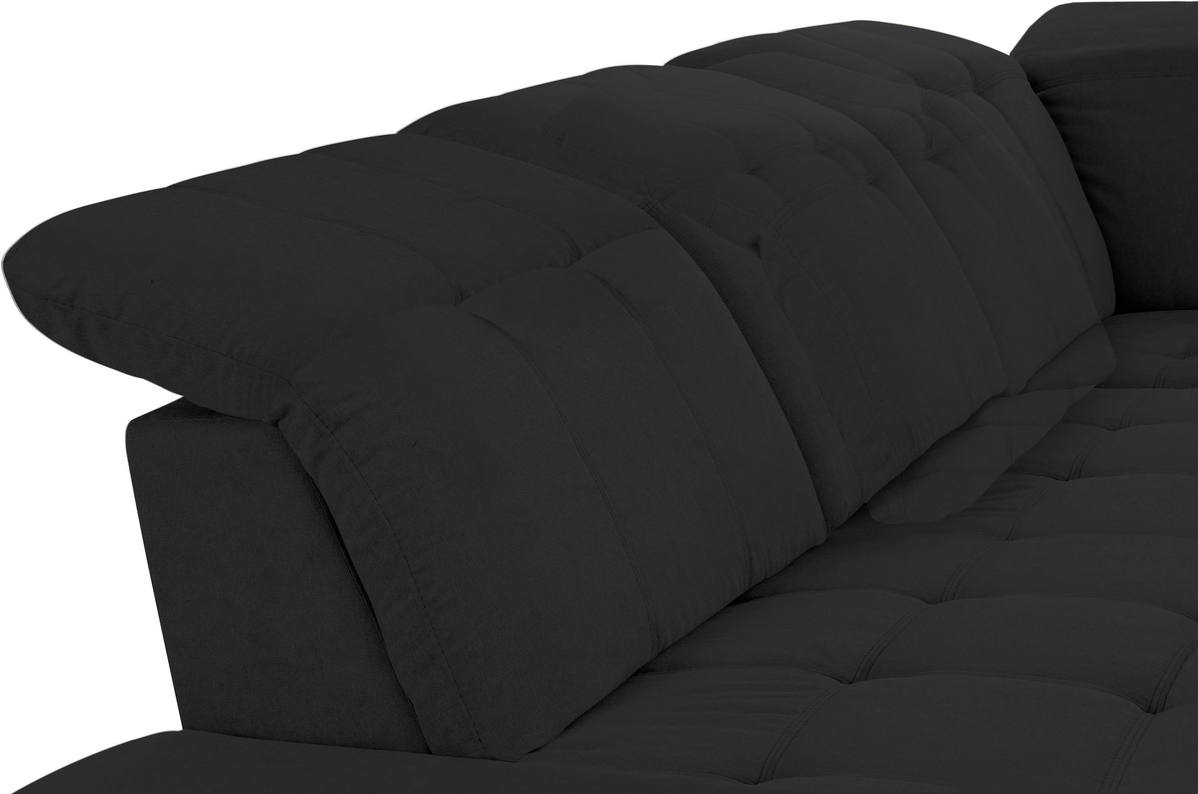 COTTA Ecksofa »Holiday L-Form mit Sitztiefen-, Armteil- und Kopfteilverstellung«, wahlweise mit Bettfunktion inkl. Bettkasten