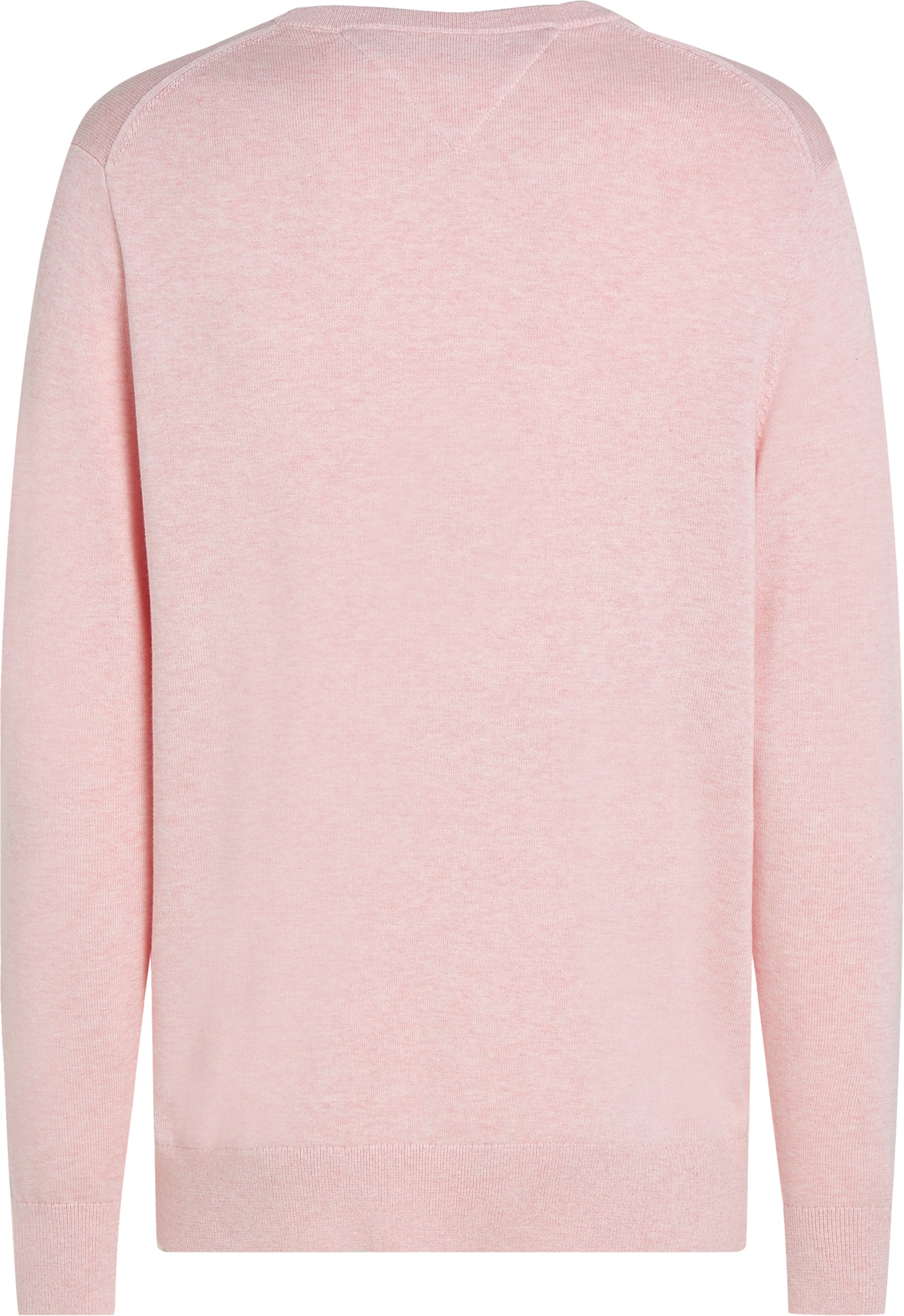 Tommy Hilfiger Rundhalspullover »ESSENTIAL COTTON CREW NECK«, 100% Baumwolle Crewneck Regular Fit Premium Mode