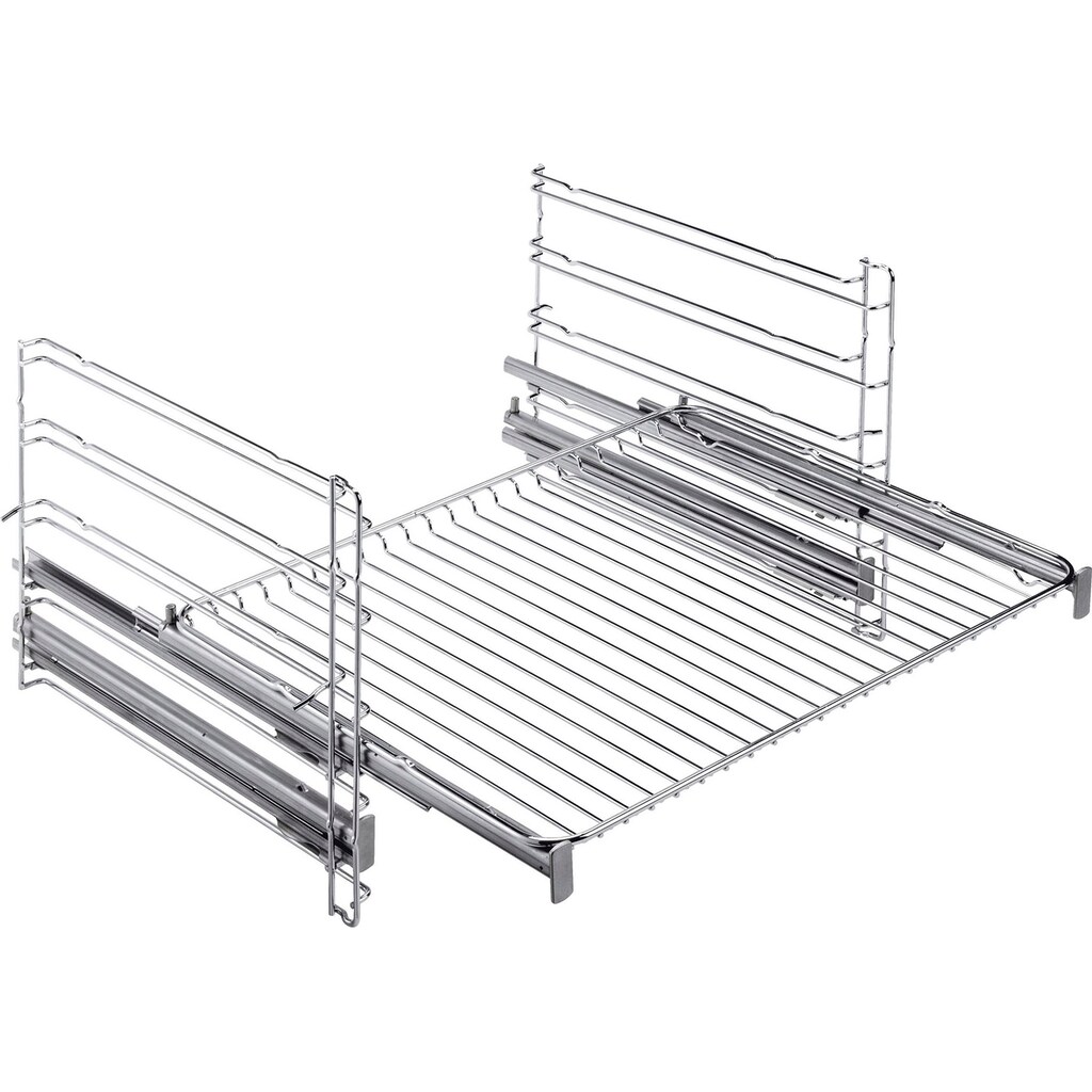 AEG Einbaubackofen »BCO35502BA«, BEB355020M, mit Backauszug, Aqua-Reinigungsfunktion