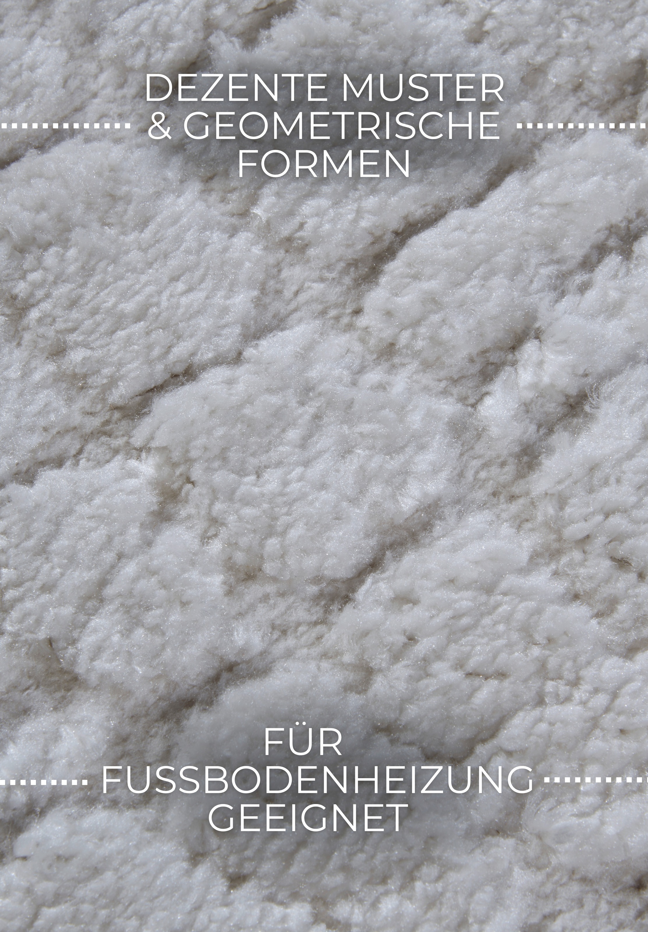 ELLE DECORATION Designteppich »Artistique«, rechteckig, 18 mm Höhe, Hochflor, Shaggy, Läufer, weich, Langflor, modern, Hoch Tief Effekt