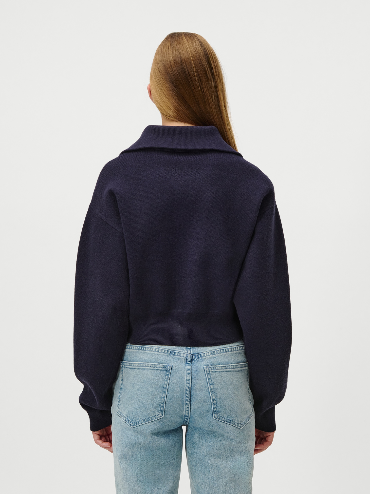 LeGer Strickjacke »Jaden, LeGer by Lena Gercke« kurze Form, 2-Wege-Reißverschluss