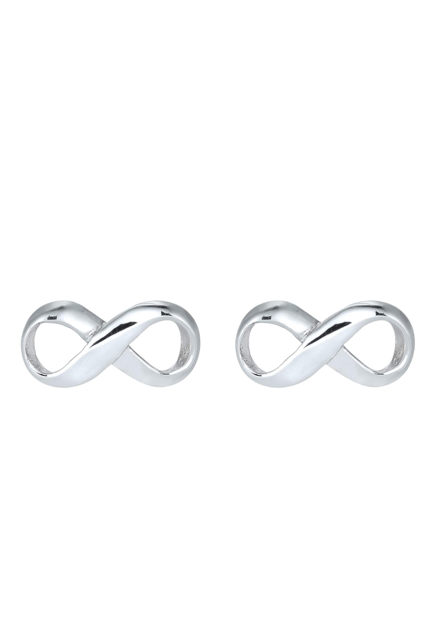 Elli Paar Ohrstecker »Ohrringe Stecker Infinity Unendlichkeit Symbol 925 Silber«