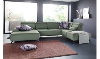 sit&more Wohnlandschaft, 12 cm Fußhöhe, inklusive Sitztiefenverstellung und... kaufen sit&more Wohnlandschaft, 12 cm Fußhöhe, inklusive Sitztiefenverstellung und... kaufen