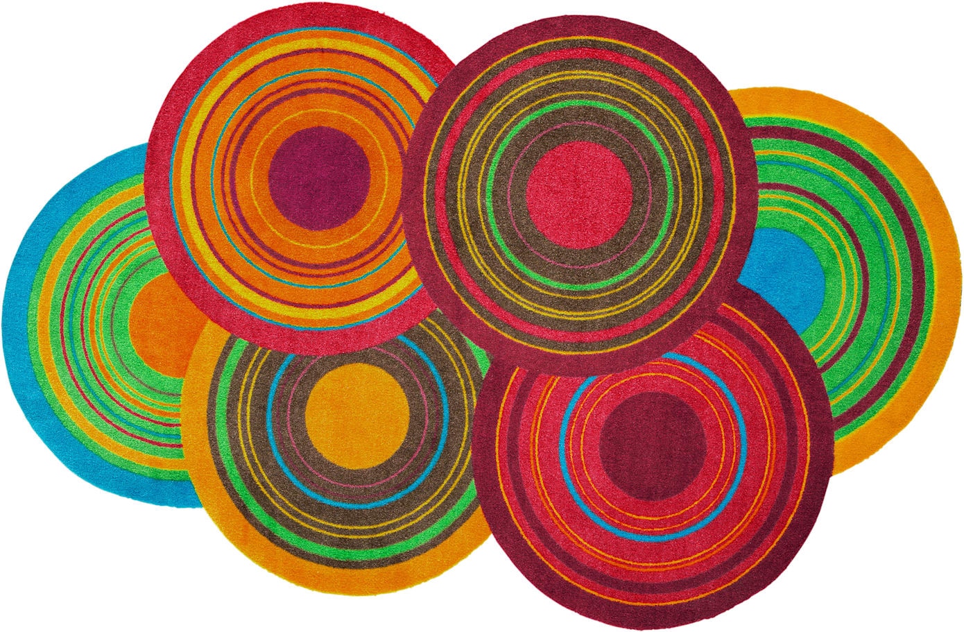   Fußmatte wolkenförmig 7 mm Höhe