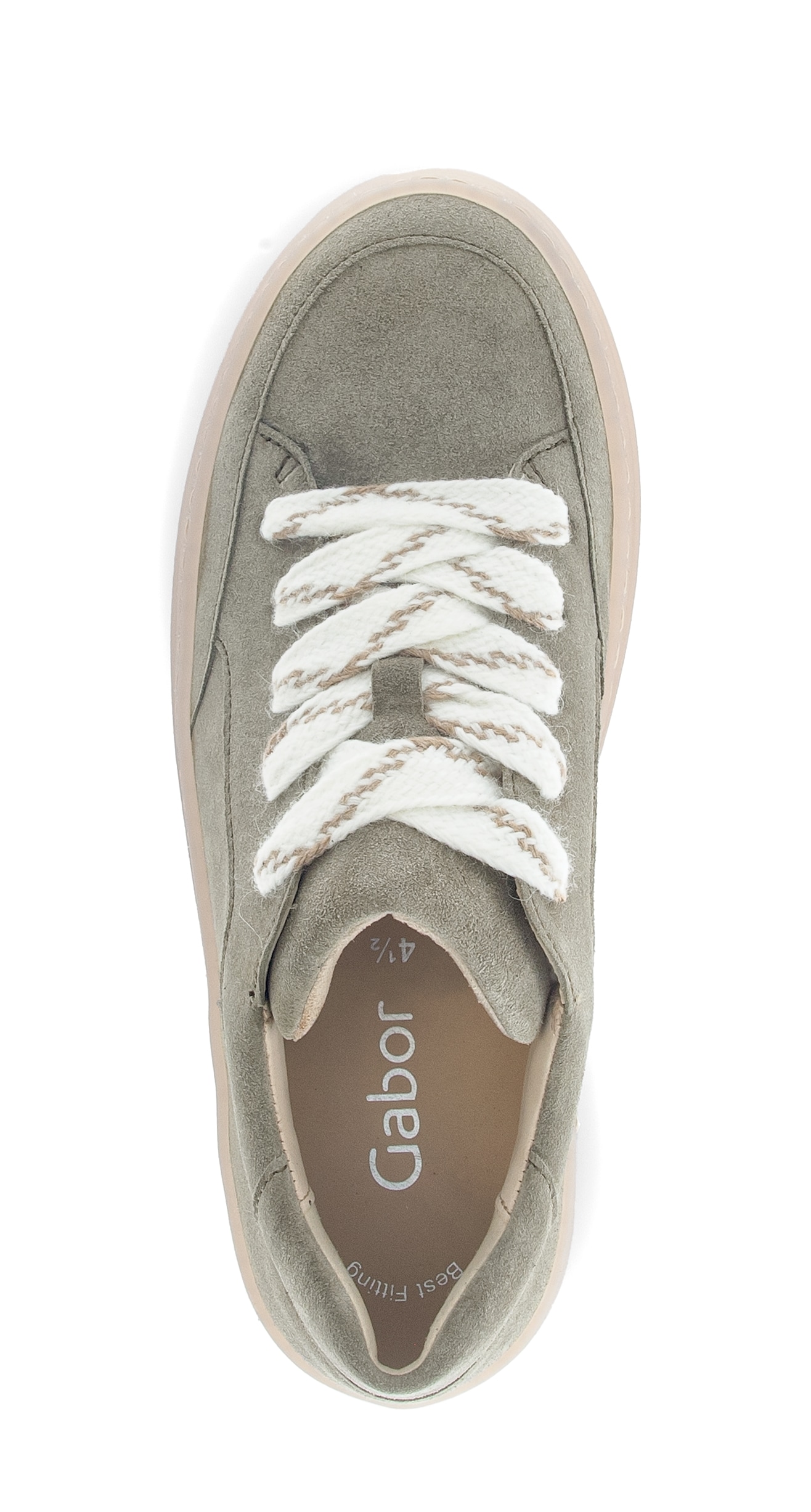 Gabor Plateausneaker, Schnürschuh, Halbschuh, Freizeitschuh mit Best Fitting-Passform