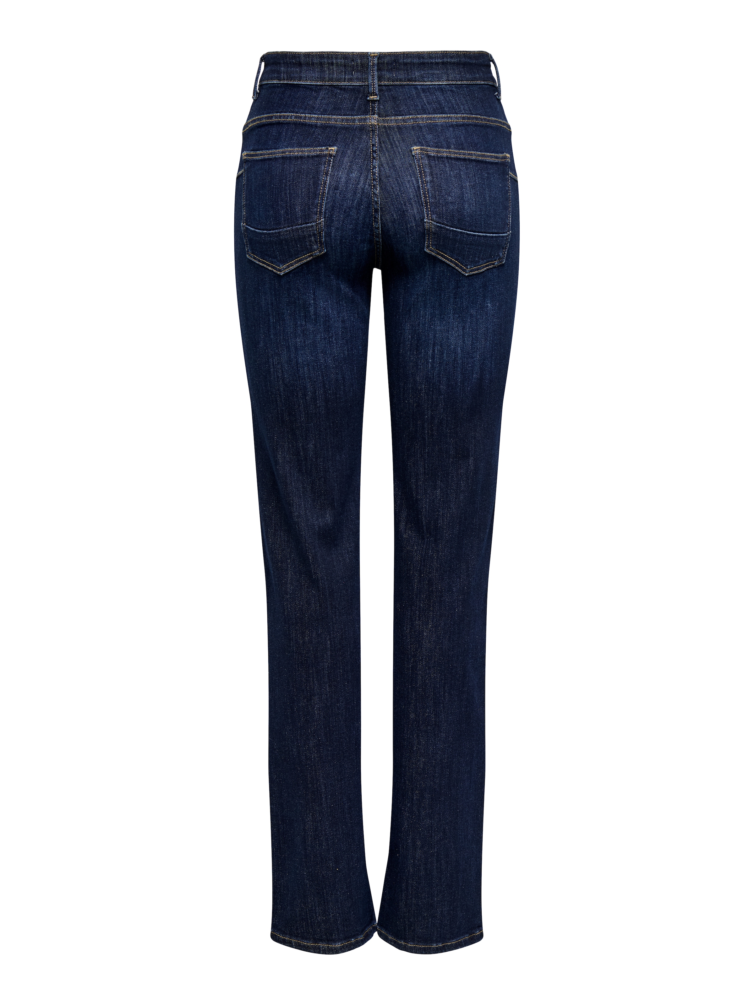 ONLY Slim-fit-Jeans »ONLPOWER MW PUSH UP SLIM STRAIGHT DNM« Baumwollmischung, mid waist, slim fit