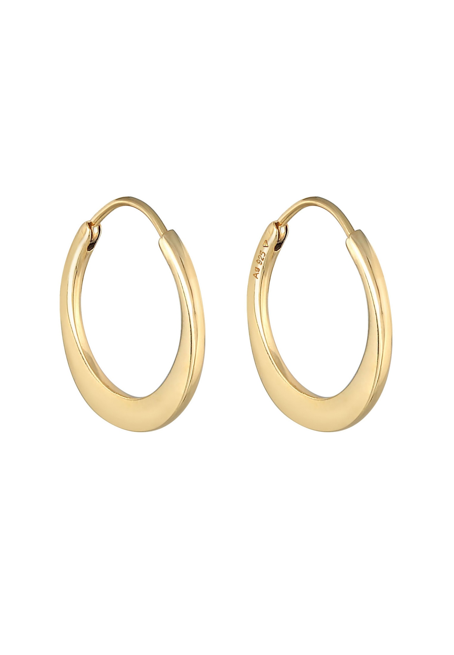 Elli Premium Paar Creolen »Ohrringe Creolen Ohrhänger 925 Silber«