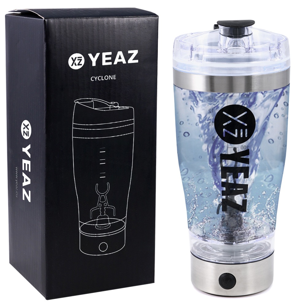 YEAZ Trinkflasche »Elektrischer Mixer USB 450ml CYCLONE«