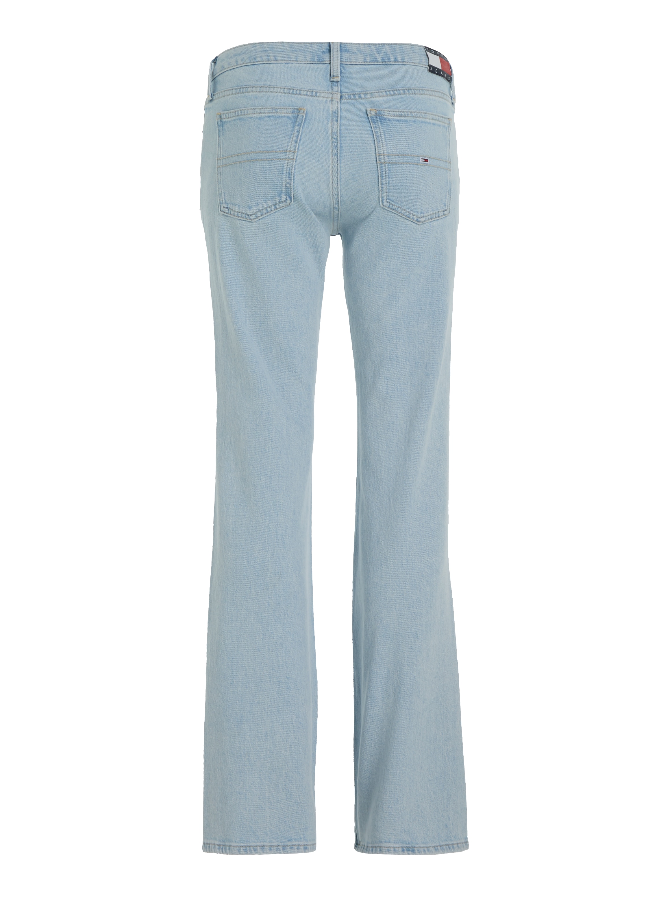 Tommy Jeans Bequeme Jeans »Sophie Low Wais Flare Wide«, mit Ledermarkenlabel