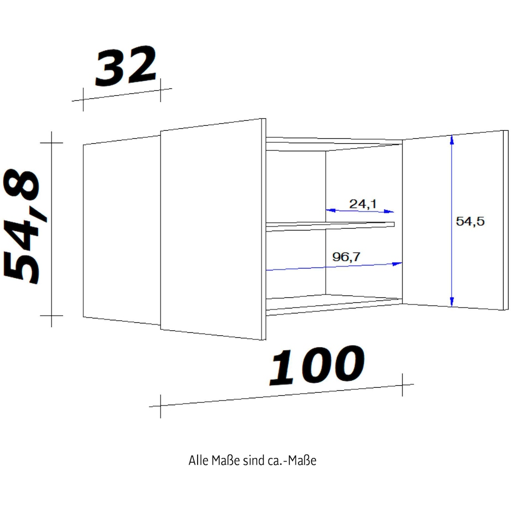 Flex-Well Hängeschrank »Portland«