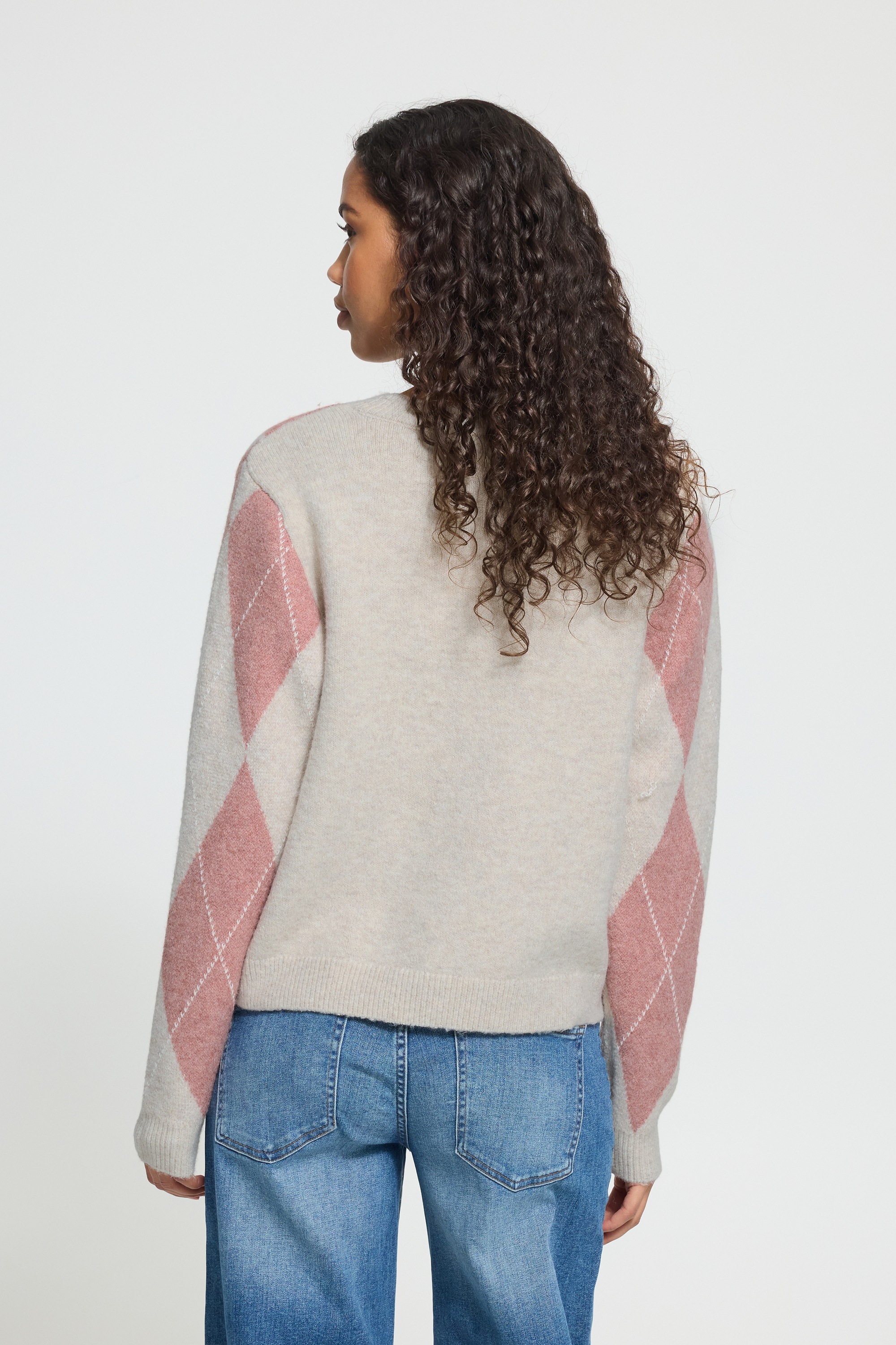 Ichi Strickpullover »Damen Langarm IHFENSTER«