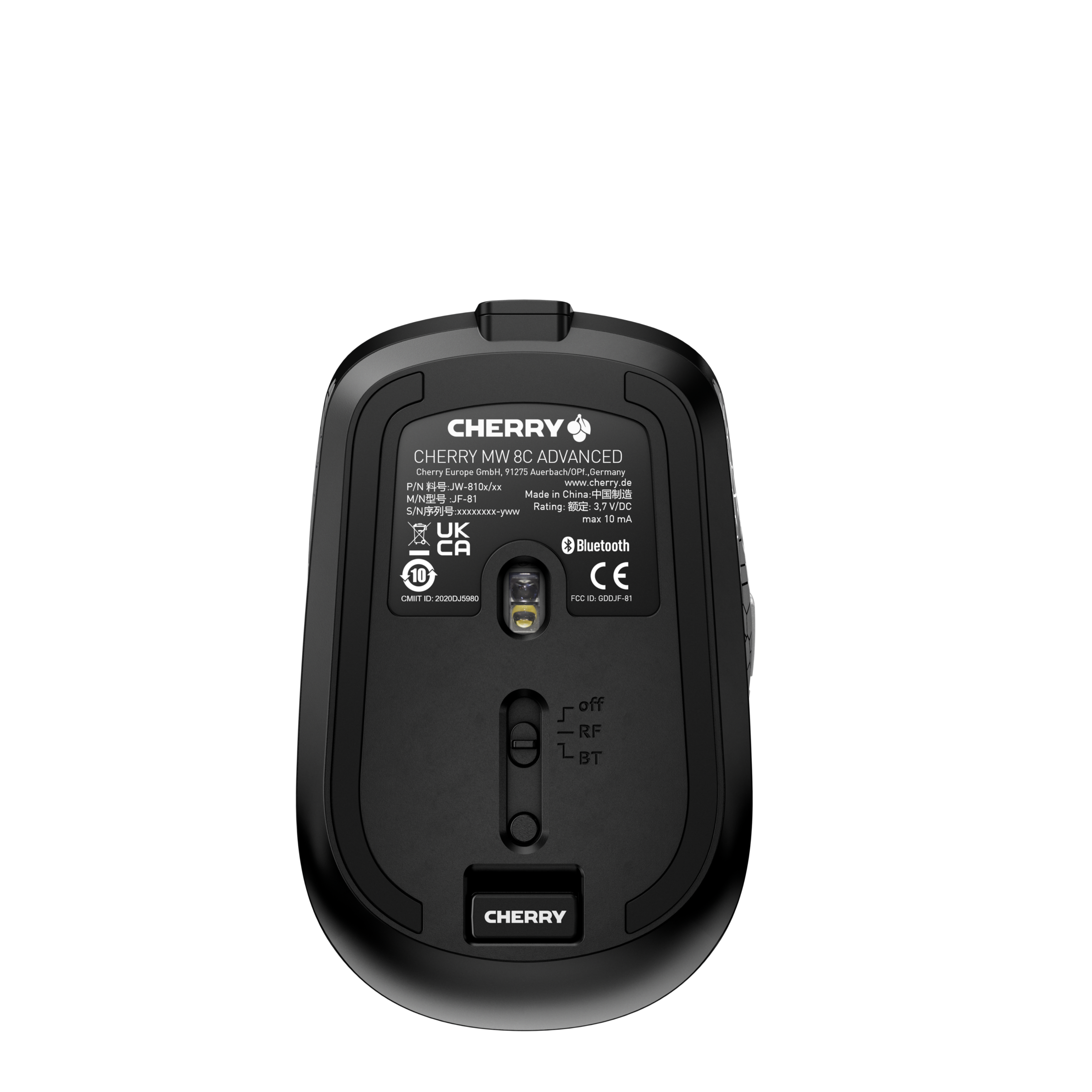 Cherry Maus »MW 8C ADVANCED«, Bluetooth, Inklusive Transportbeutel