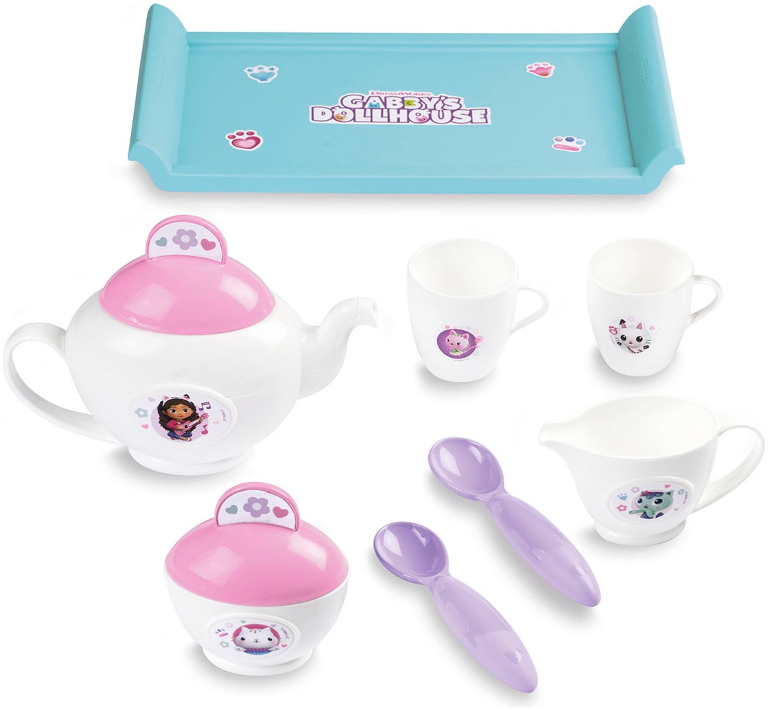 Smoby Spielgeschirr »Gabby's Dollhouse Teeservice«, (8 tlg.), Made in Europe