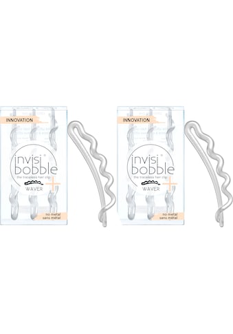 invisibobble Haarklammer »Invisibobble Waver Plus«, (Set, 2 tlg.), Crystal Clear kaufen