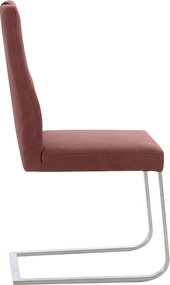 K+W Komfort & Wohnen Freischwinger »6194« () mit praktischem Griff oben am Rücken, Gestell aus Edelstahl