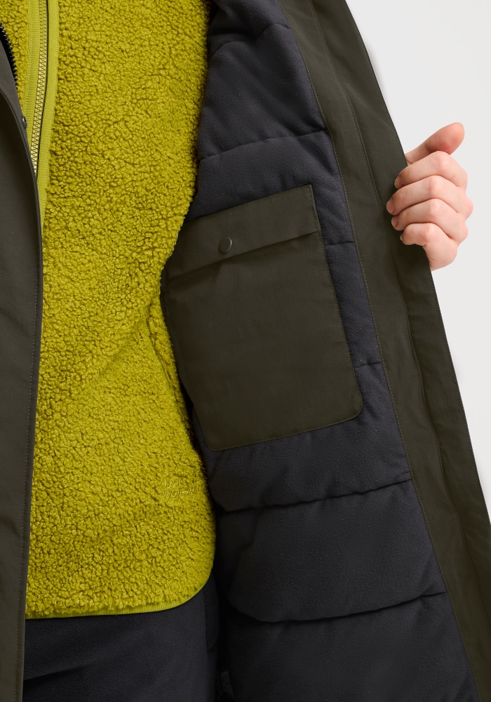 Jack Wolfskin Funktionsparka »ICE FLARE PARKA W« mit Kapuze Winterparka, wasserdicht, warm