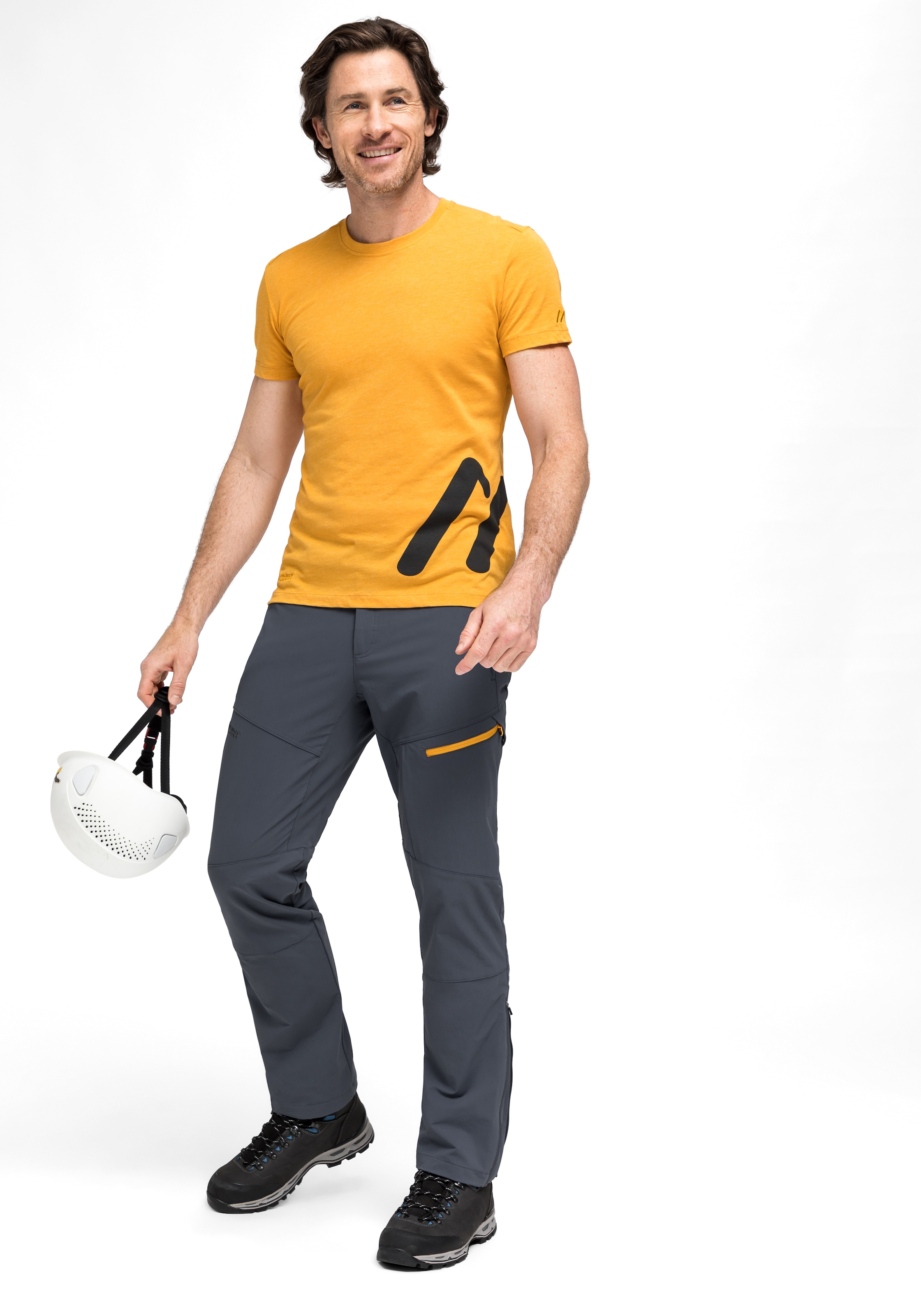 Maier Sports Outdoorhose »Naturno Air M«, Herren Funktionshose, robuste Trekking-Hose, 4 Taschen, Regular Fit