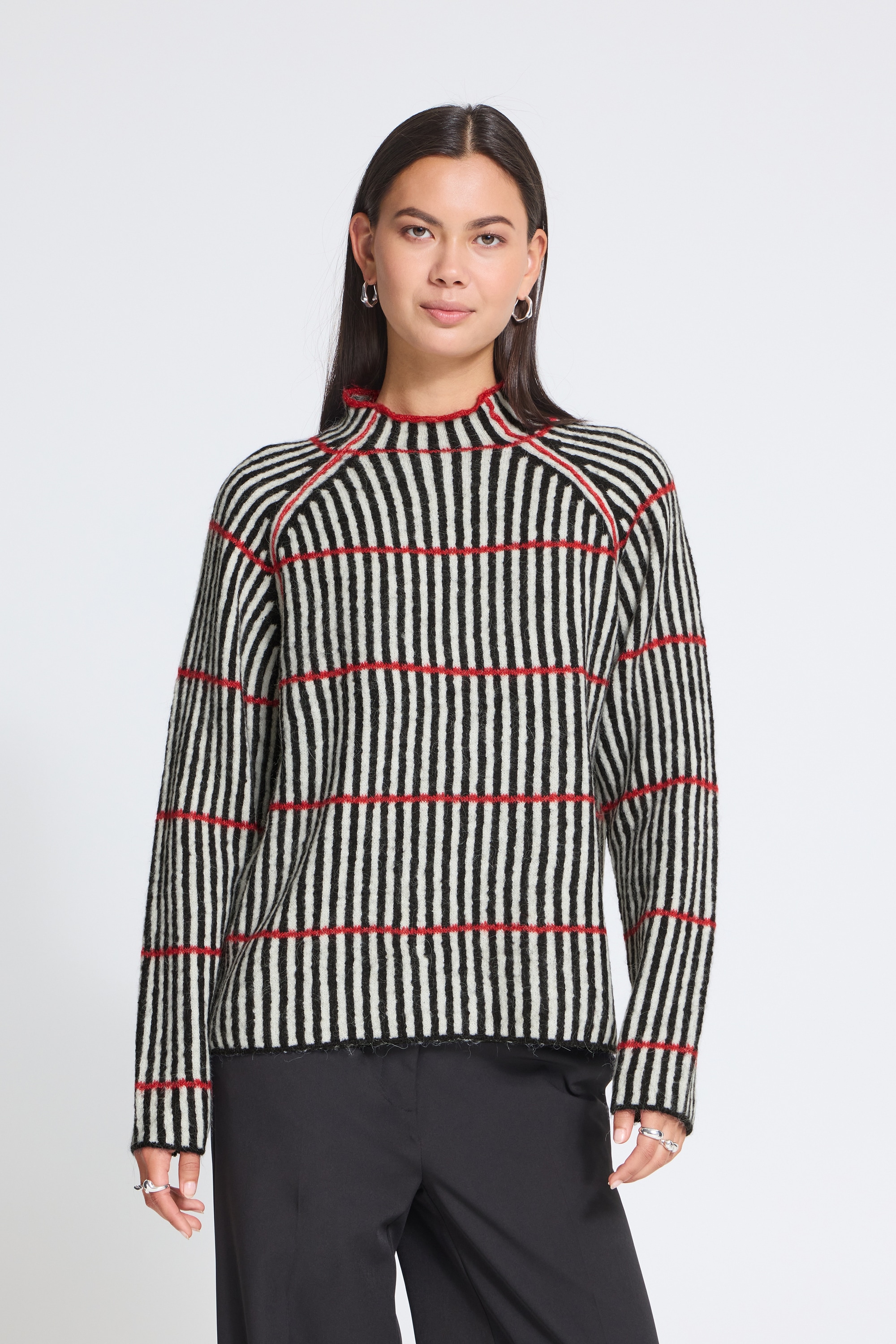 Ichi Longtop »Damen Langarm IHKAMARA«