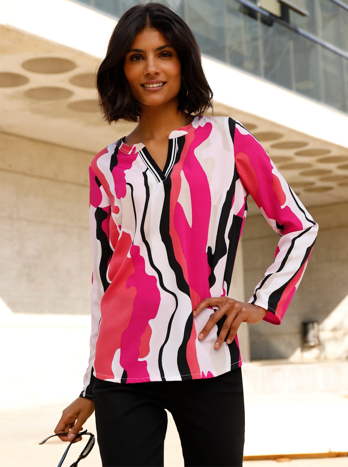 Classic Basics Schlupfbluse