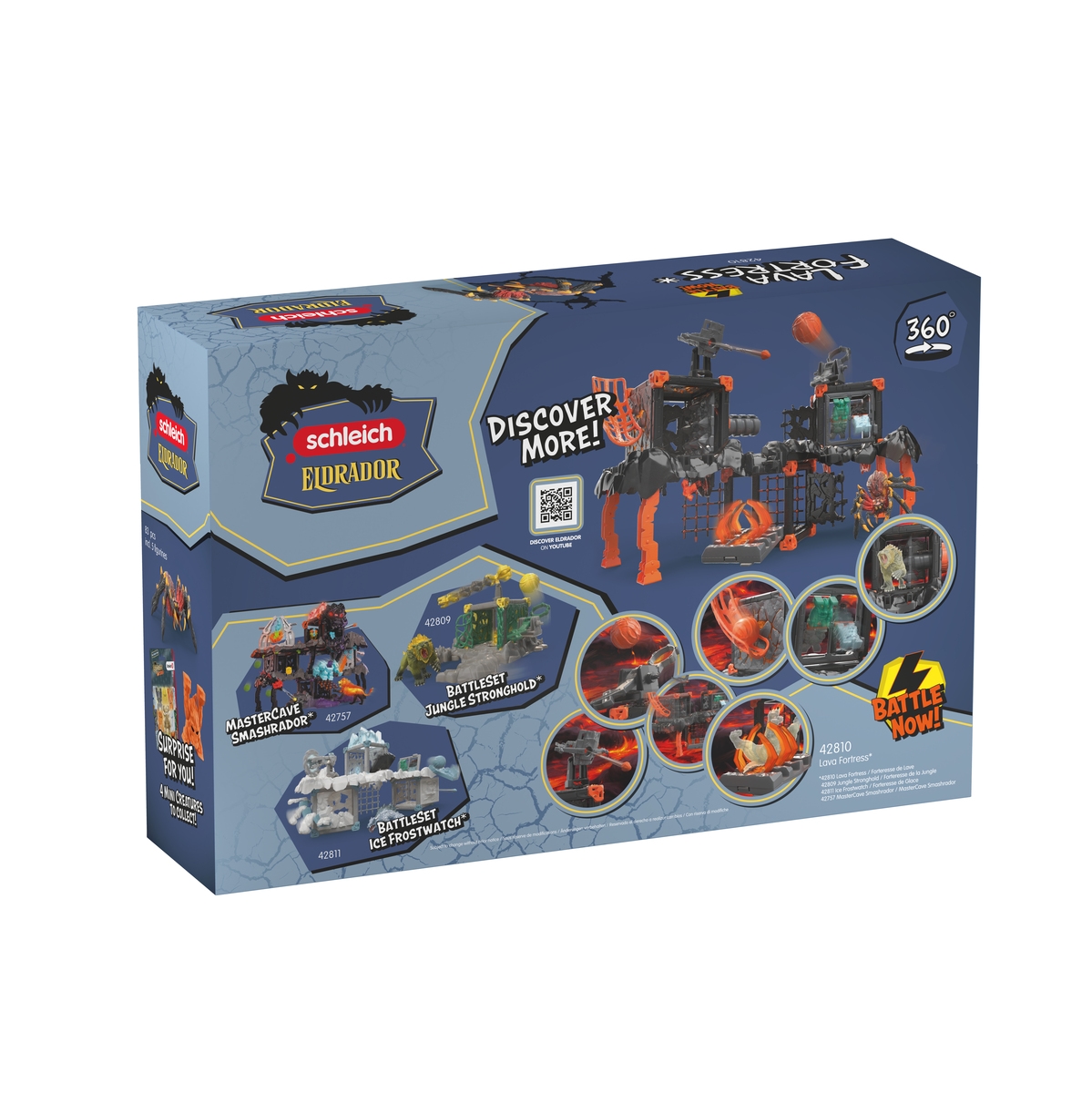 Schleich® Spielwelt »ELDRADOR®, Lava Fortress (42810)«