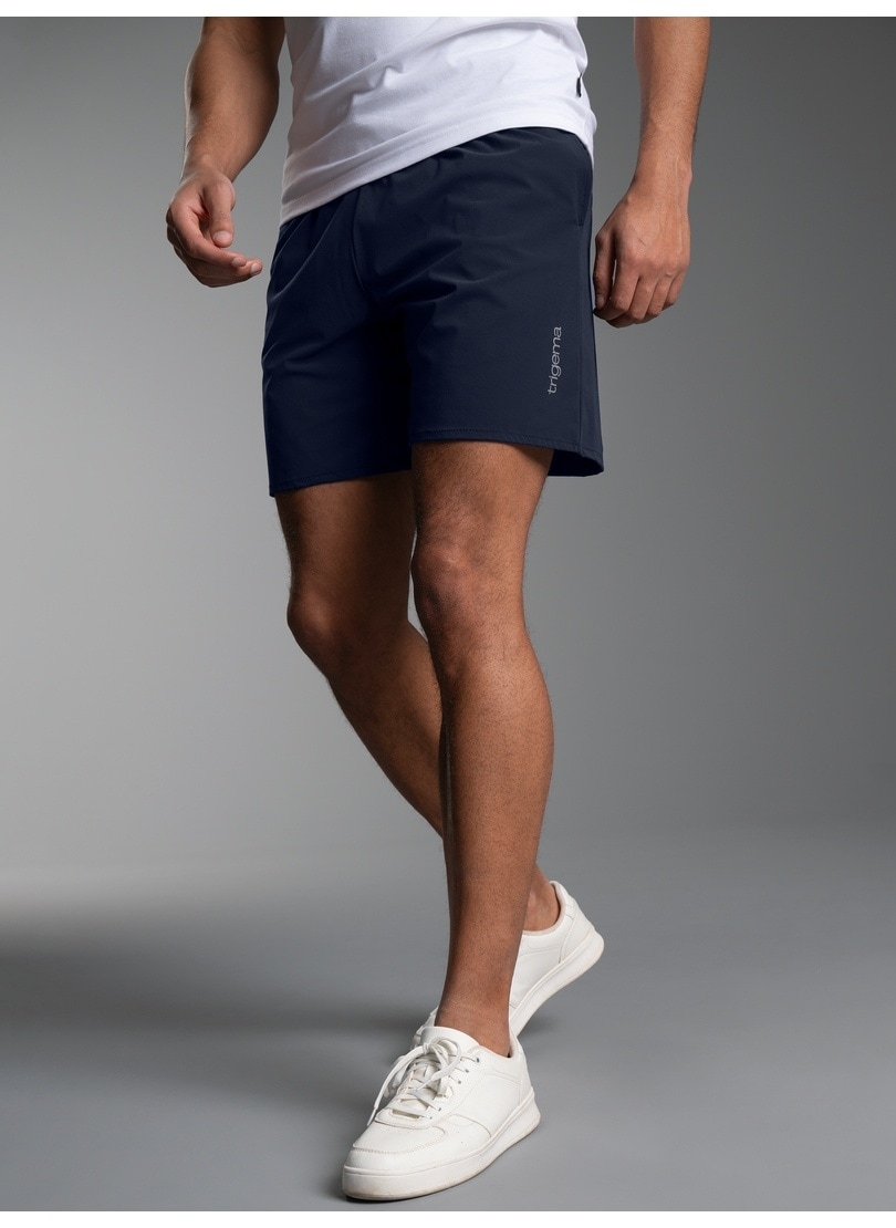 Trigema Jerseyhose »TRIGEMA Sport-Shorts mit Innenslip aus Netz«