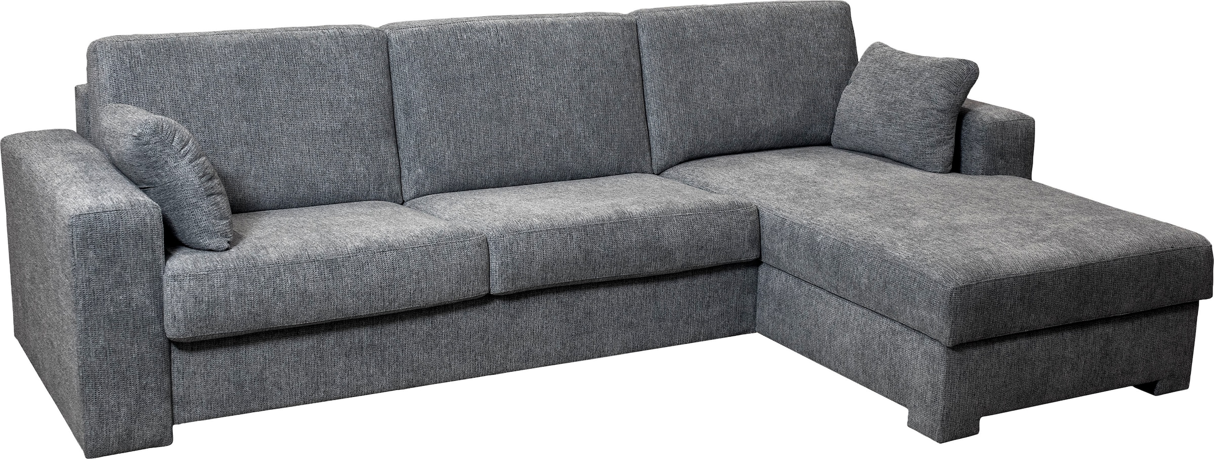 Home affaire Ecksofa Roma "L" Dauerschlaffunktion, mit Unterfederung, Matratzenhöhe 14cm, Liegemaße ca 163x198 cm, L-Form