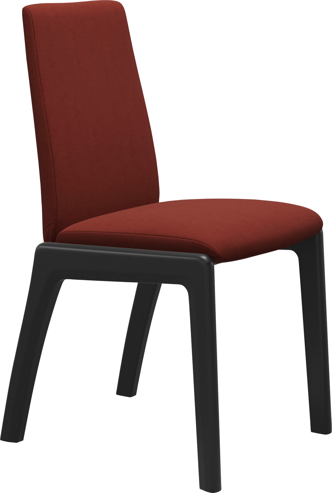 Stressless® Polsterstuhl »Laurel« () Low Back, Größe M, mit abgerundeten Beinen in Schwarz