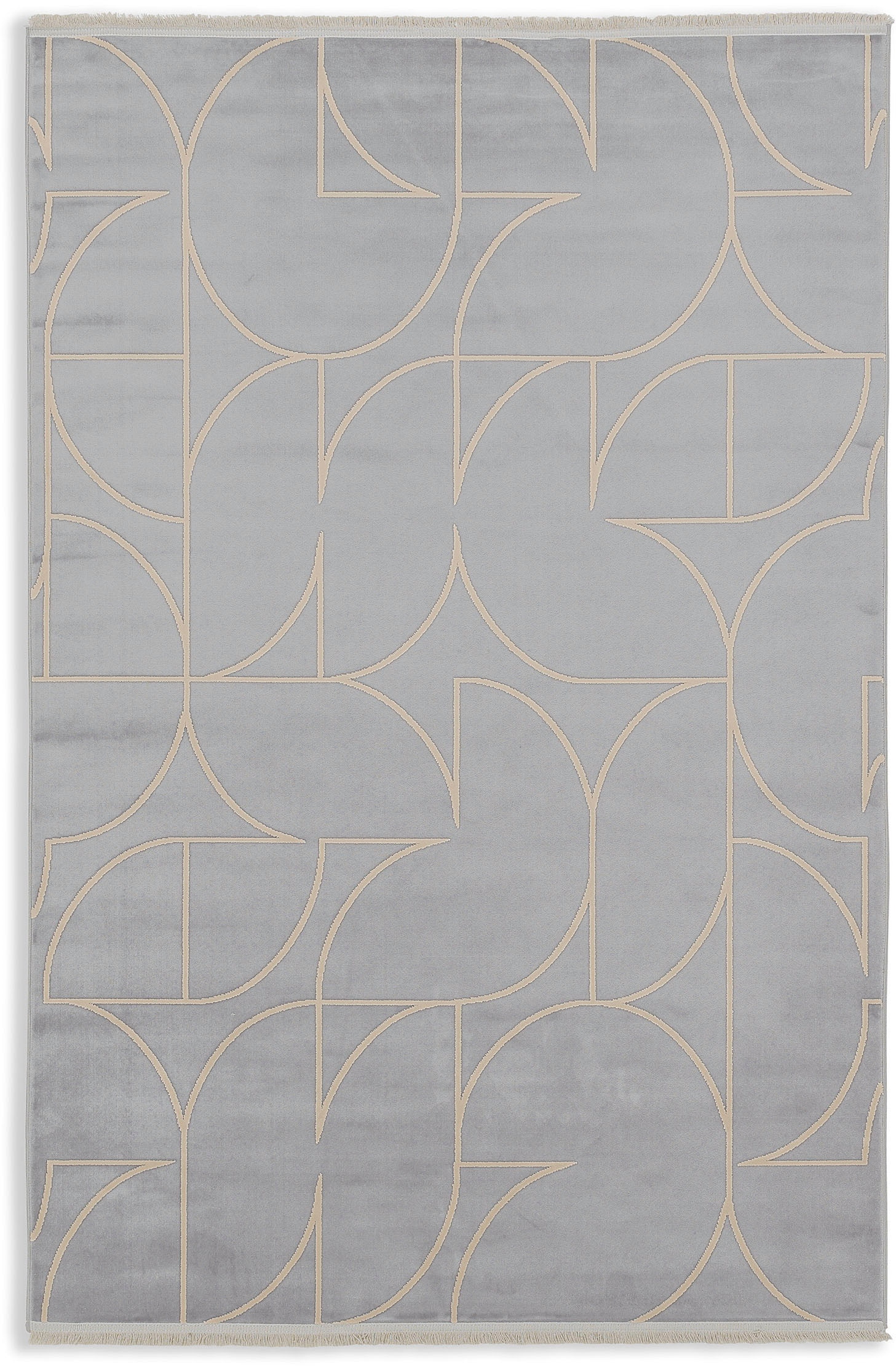 SCHÖNER WOHNEN-Kollektion Teppich »Magic rechteckig, 6104«, glänzend und weich mit Hoch Tief Viskose, Struktur