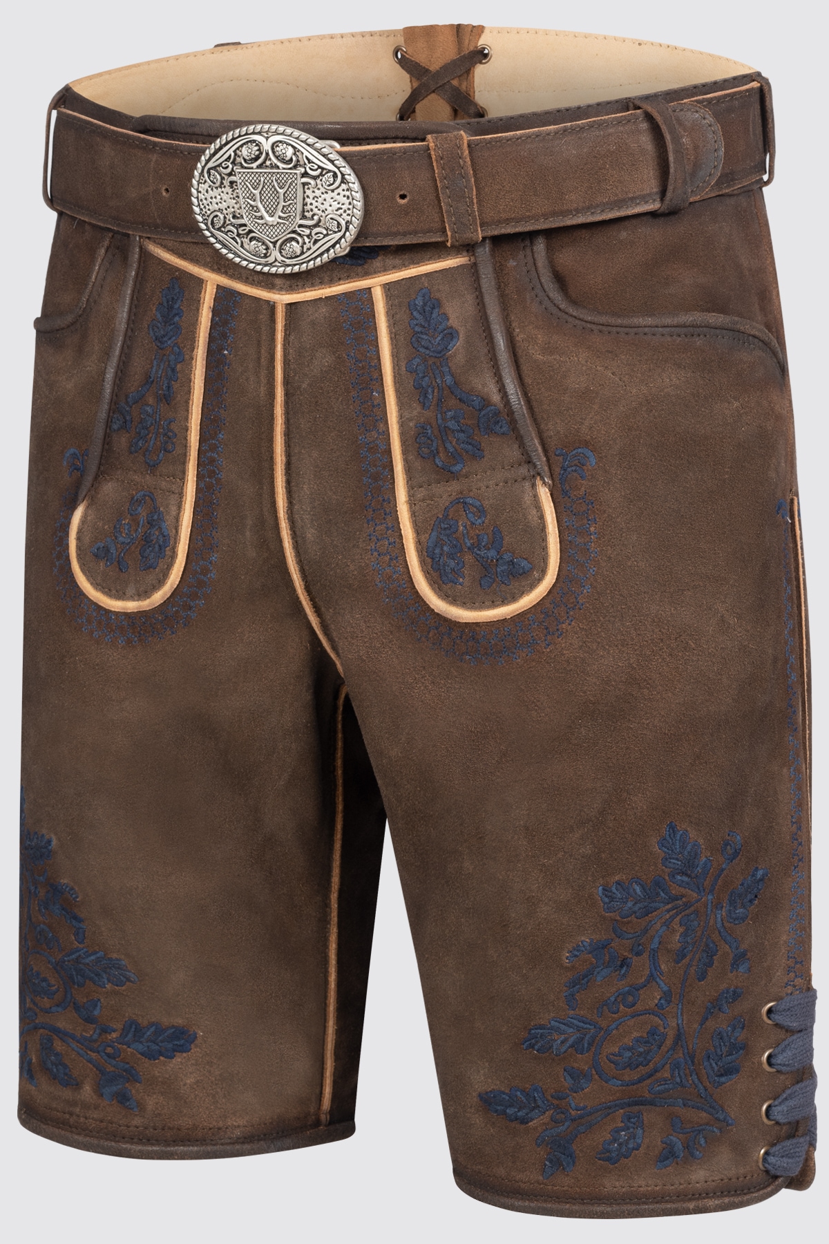 Krüger Lederhose »Lederhose Bastiano mit Gürtel«