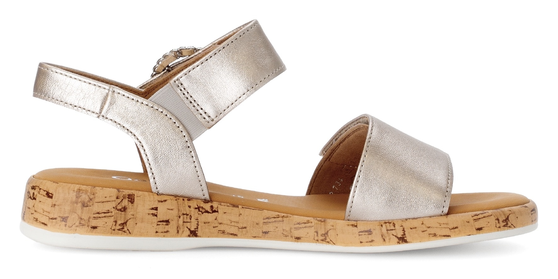 Gabor Keilsandalette »RHODOS«, Riemchensandale, Komfortschuh, Sommerschuh mit hübscher Zierschnalle