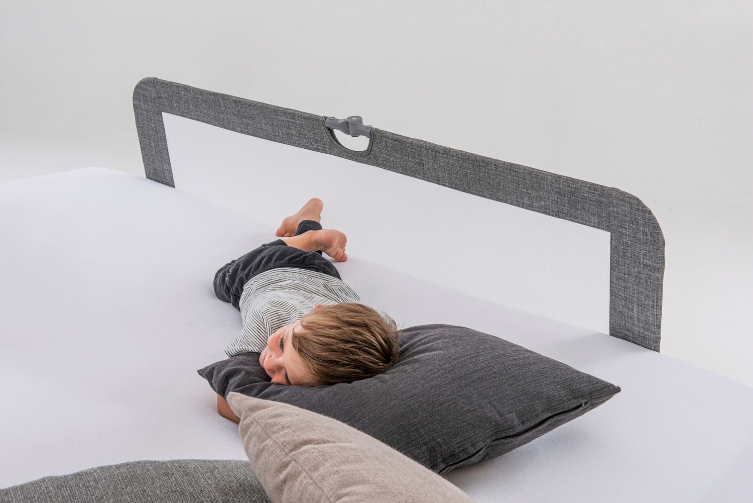 Hauck Bettschutzgitter »Sleep N Safe Plus XL -  melange grey«