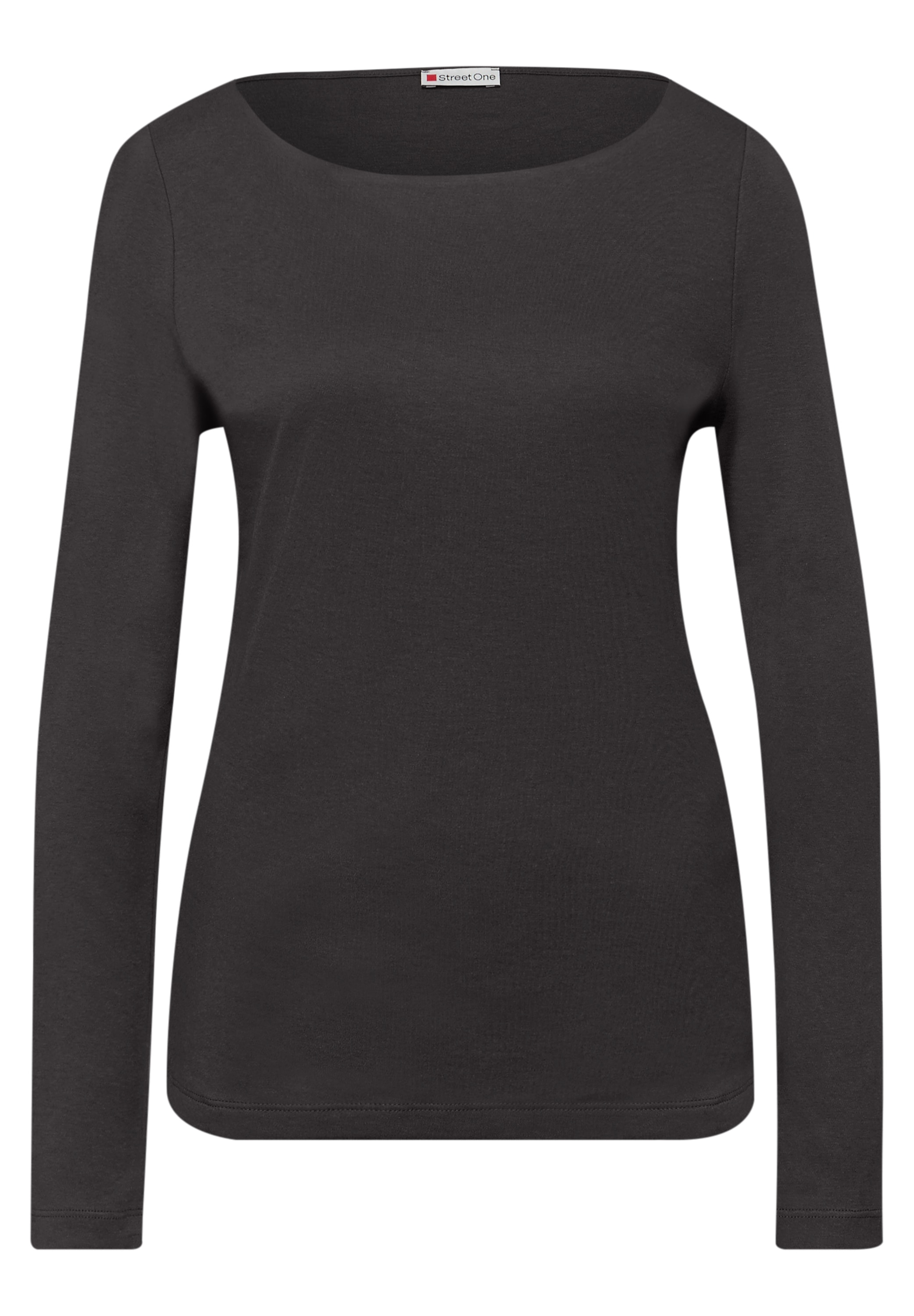 STREET ONE Langarmshirt »Style Lanea« mit U-Boot Ausschnitt