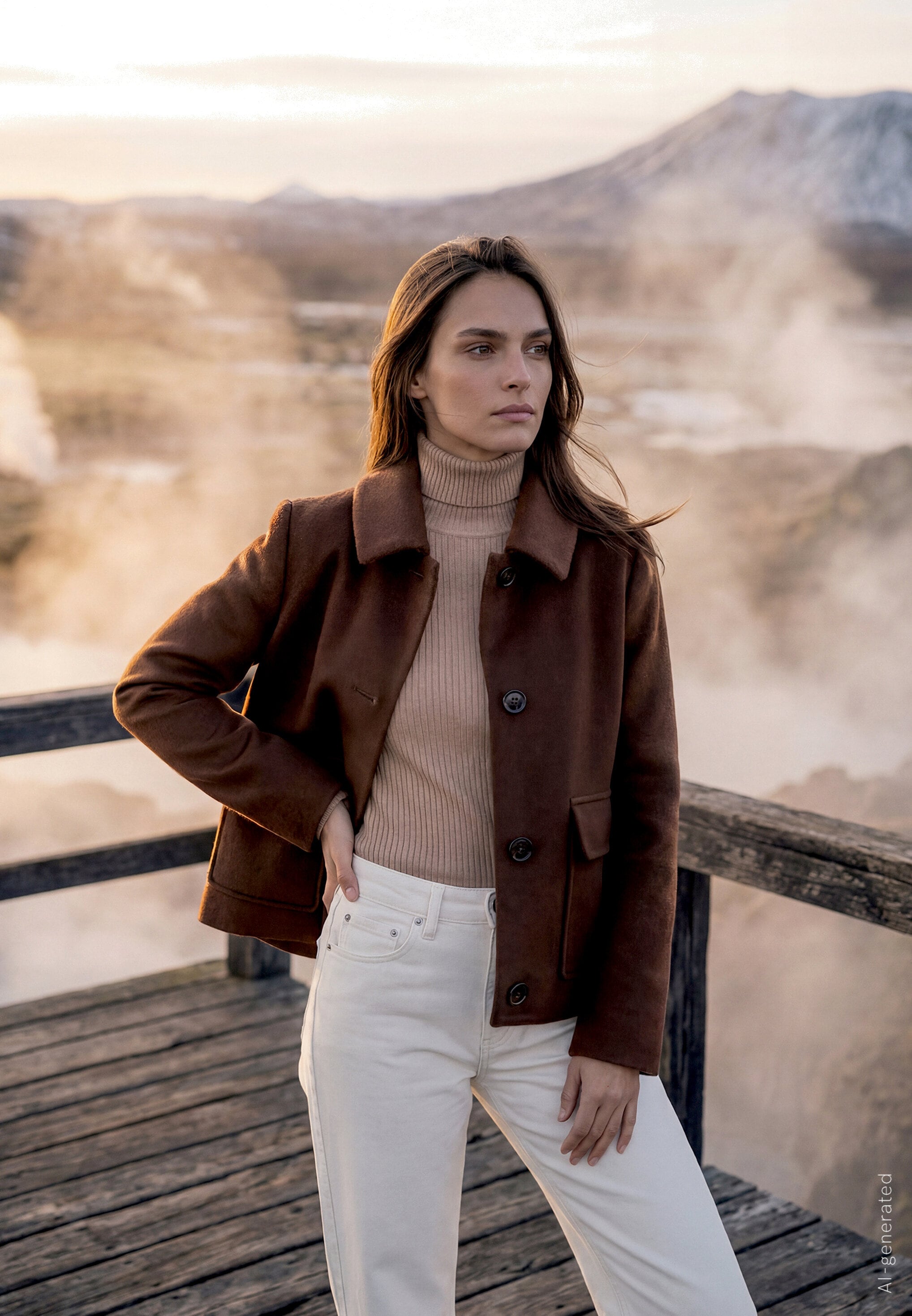 Gil Bret Winterjacke »Winterjacke mit Kragen«