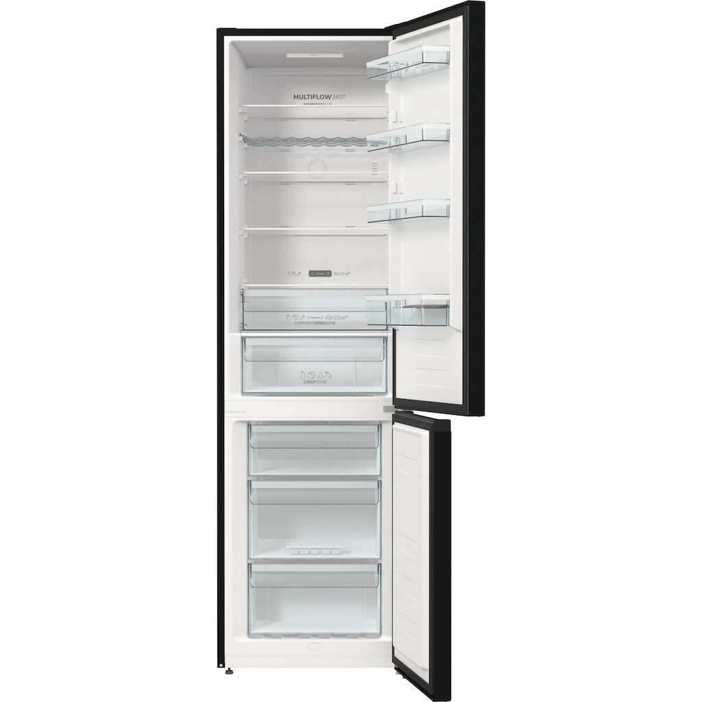 GORENJE Kühl-/Gefrierkombination »NK89C0D«, NK89C0DBK, 200 cm hoch, 60 cm breit