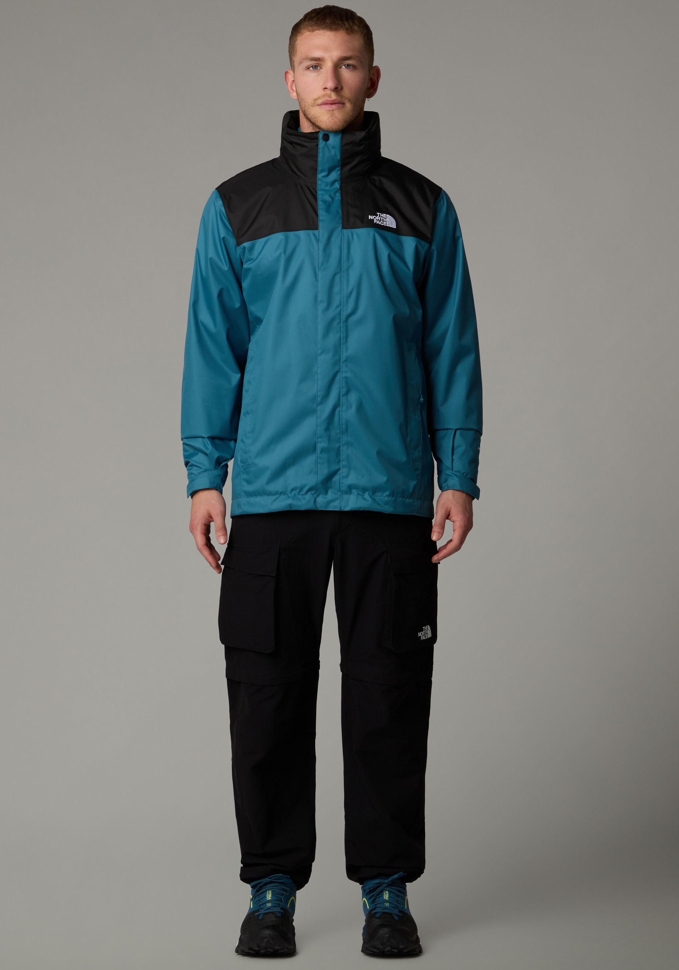 The North Face 3-in-1-Funktionsjacke »M EVOLVE II TRICLIMATE JACKET - EU«, (1 St.), Winterjacke mit Logostickerei