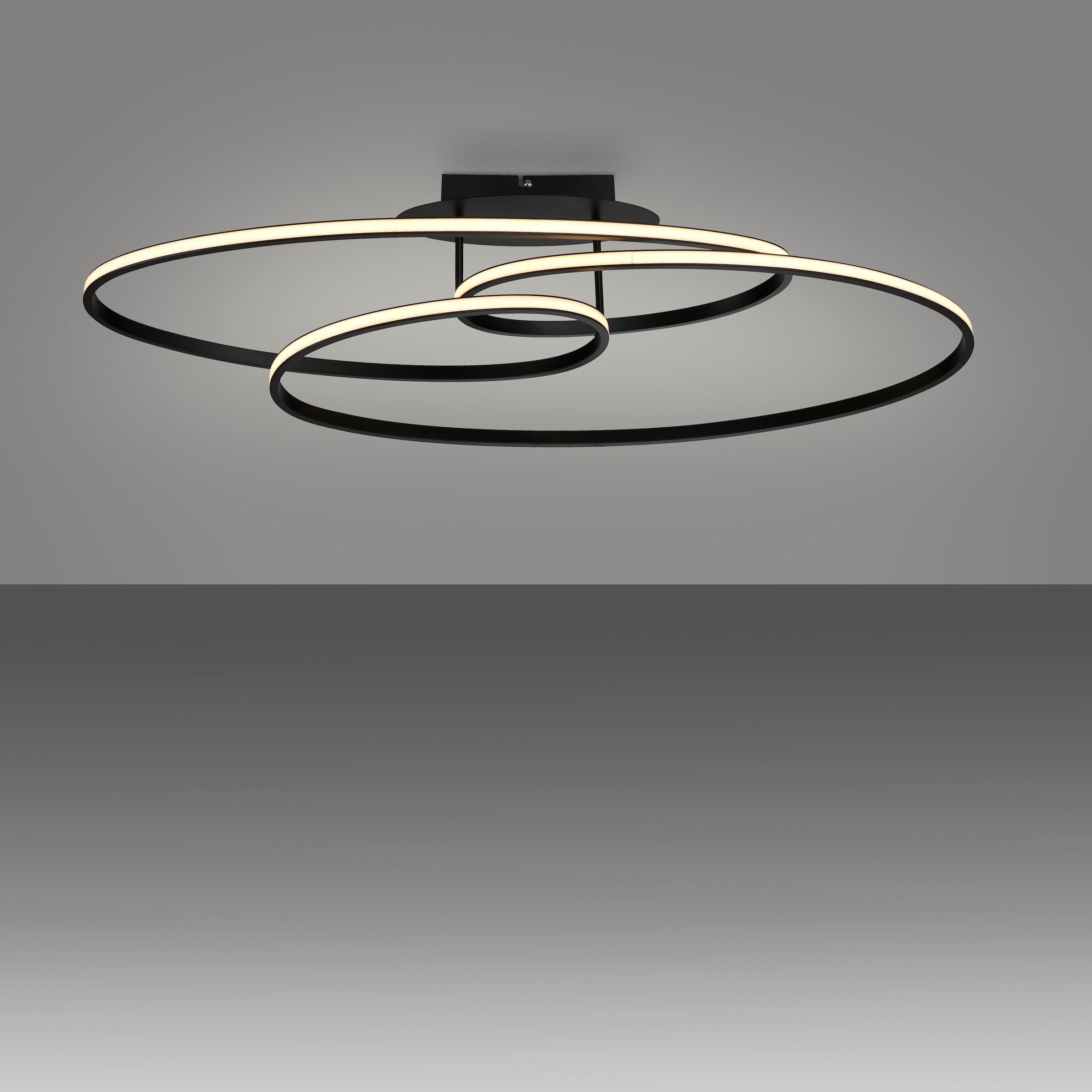 JUST LIGHT Deckenleuchte »LUMACA« LED-Board 1 Stk. Warmweiß LED