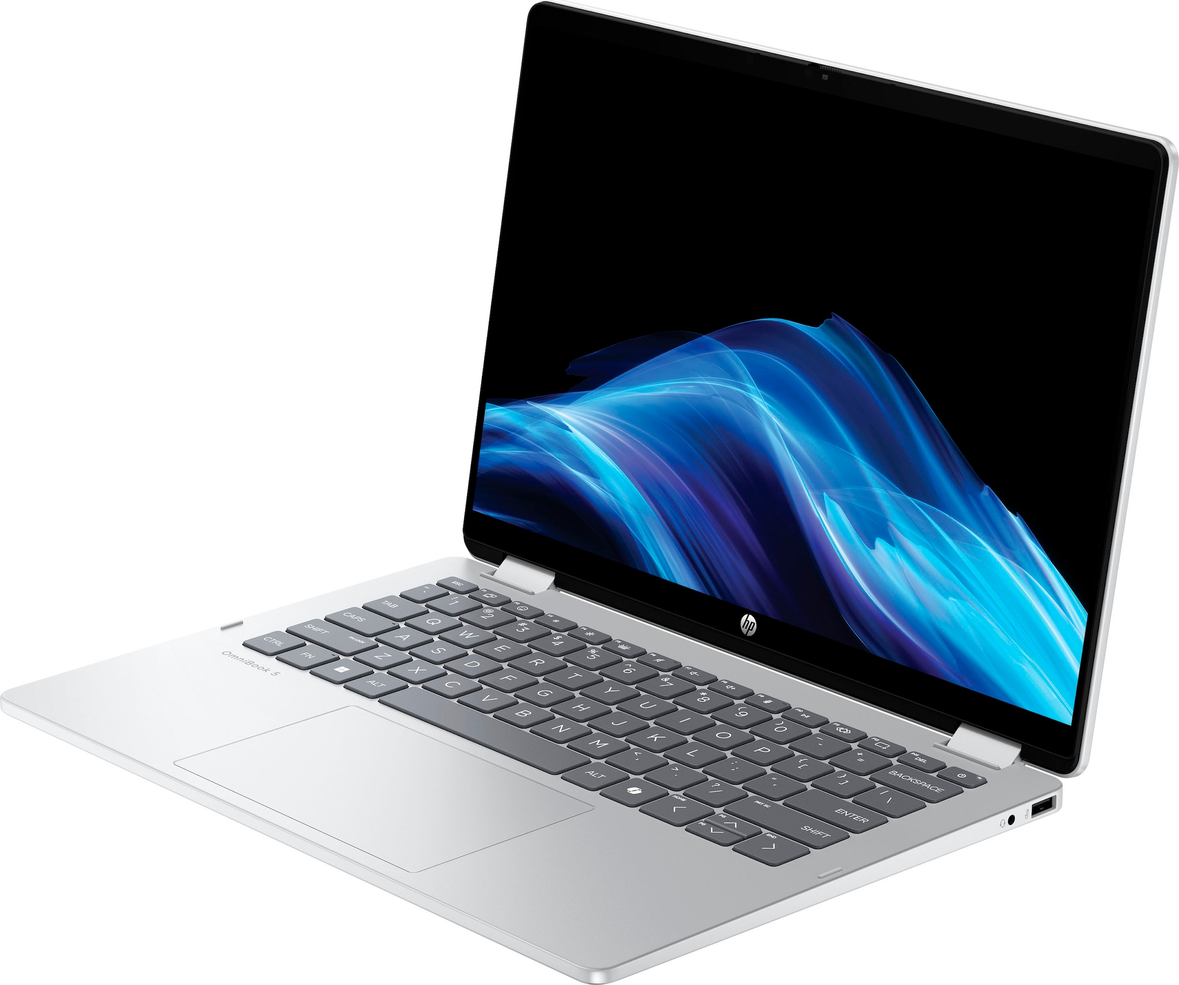 HP Convertible Notebook »OmniBook 5 Flip«, 35,6 cm, / 14 Zoll, Intel, Core i7, Iris Xe Graphics, 512 GB SSD