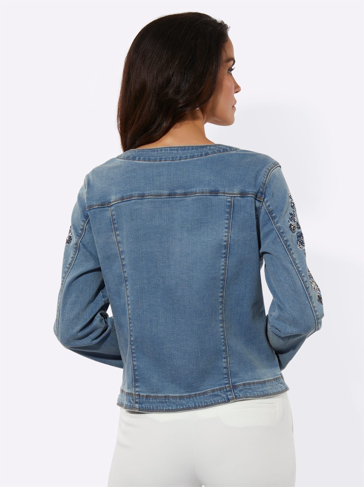 creation L Jeansblazer »Lyocell-Baumwoll-Jeansblazer«