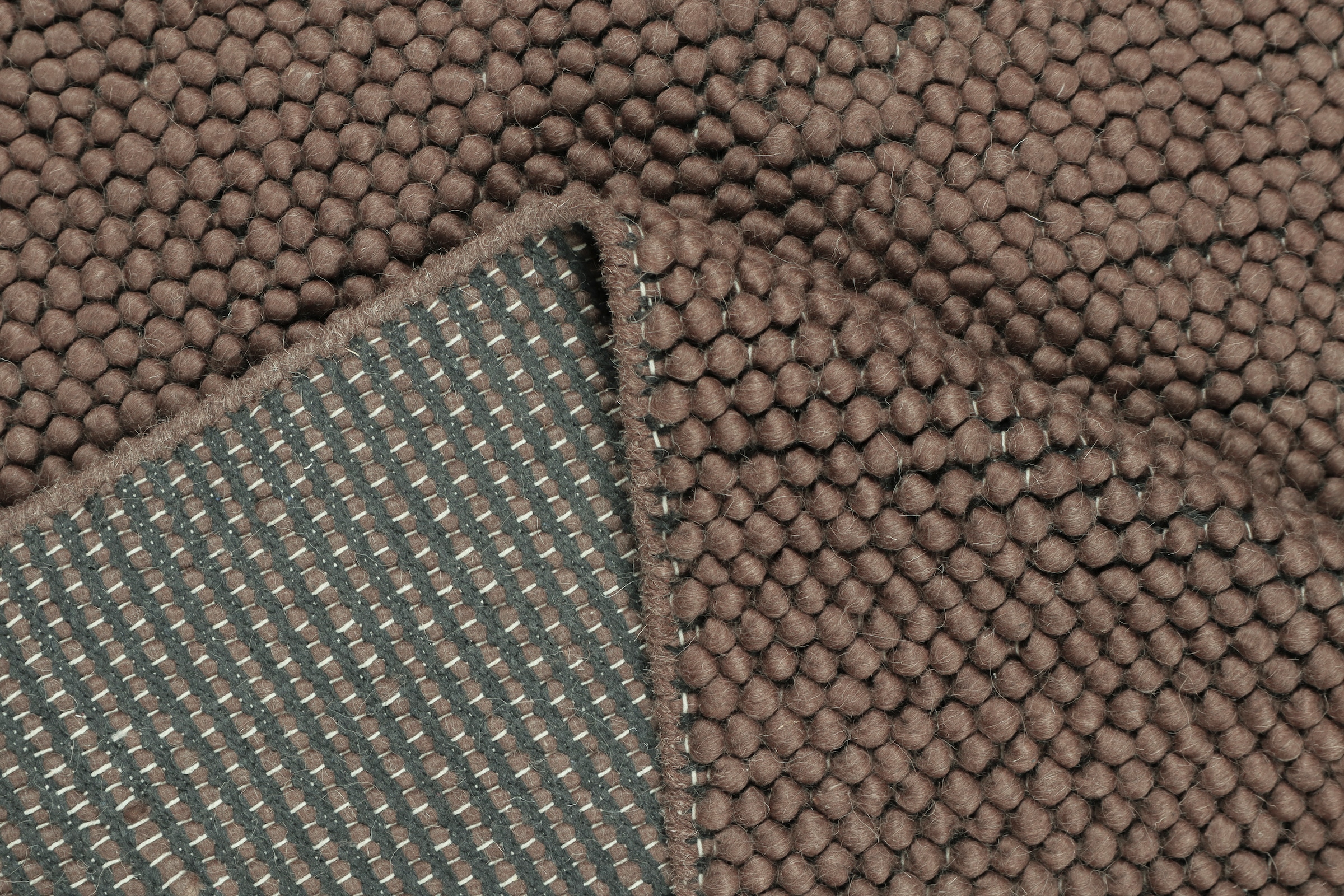 LeGer Home by Lena Gercke Wollteppich »Ainhoa, handgewebt, Wolle« rechteckig 12 mm Höhe einfarbig, Wolle, Teppich, Wohnzimmer, Schlafzimmer, Esszimmer