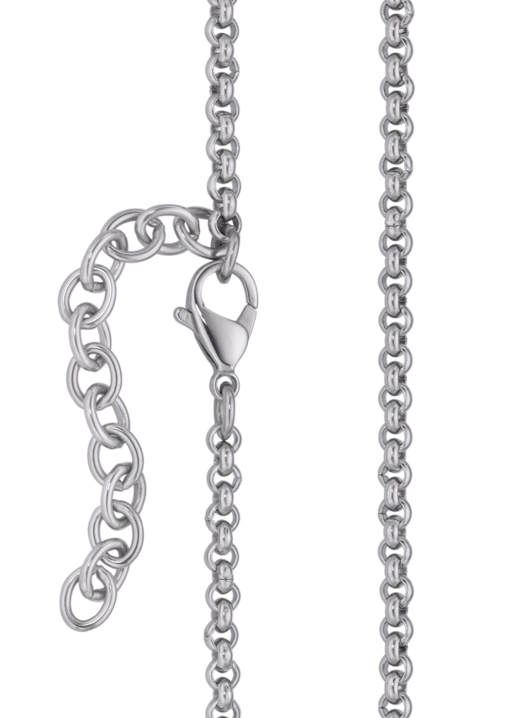 Firetti Edelstahlkette »Schmuck Geschenk in Erbskettengliederung, 2,4 mm breit«, Made in Germany
