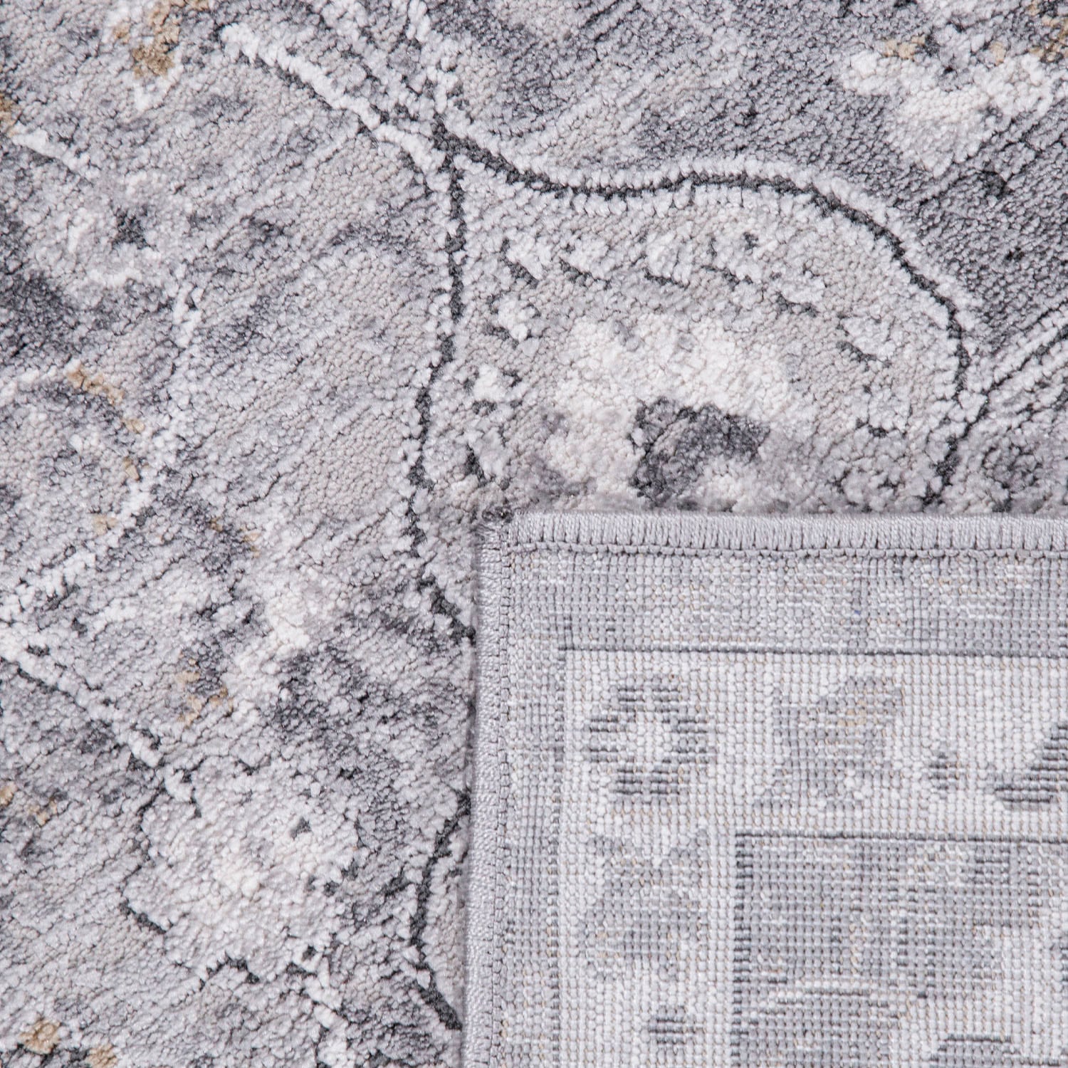 Paco Home Teppich »Calabria 582« rechteckig 14 mm Höhe Kurzflor, Orient-Optik, Vintage Design