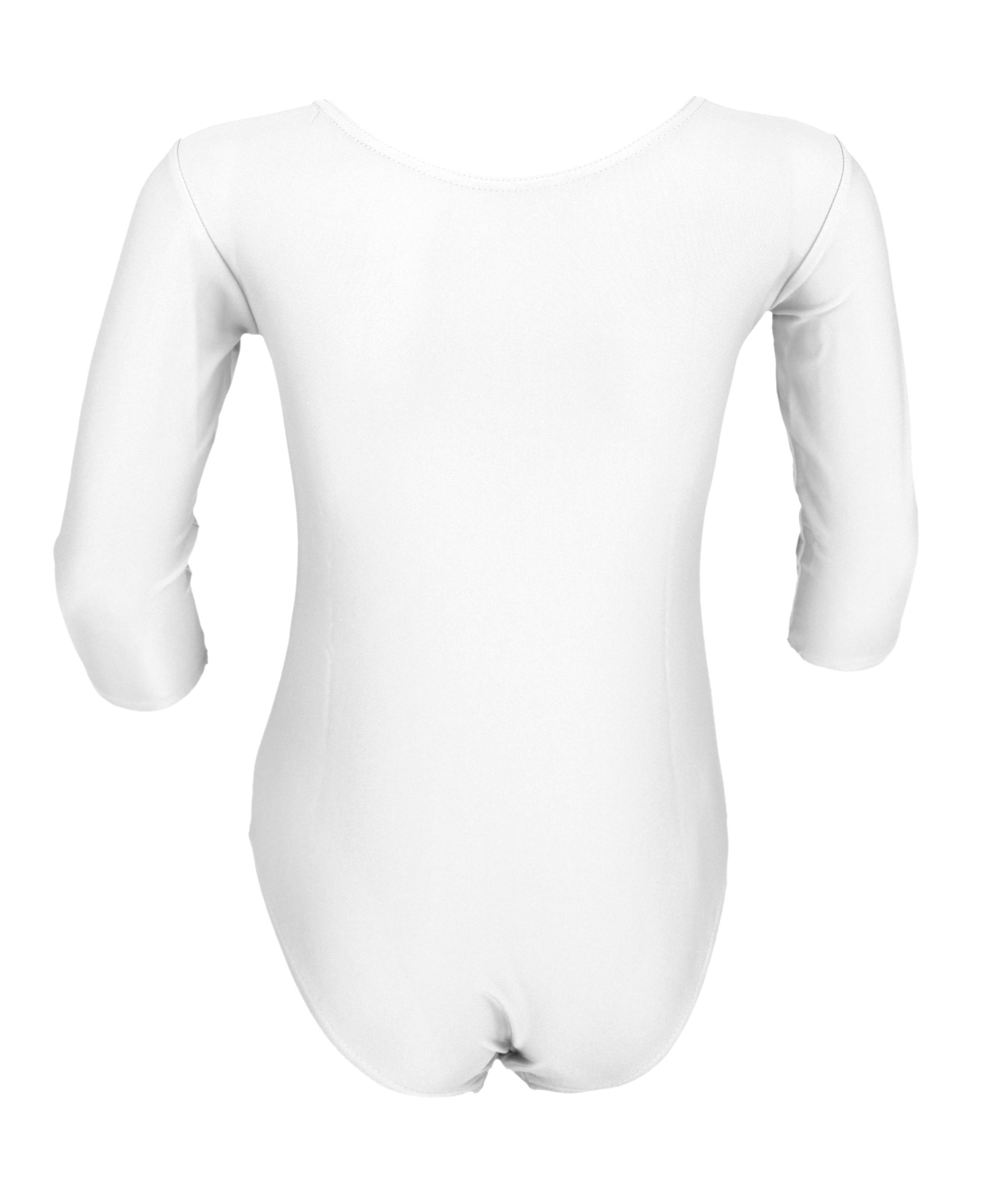 AQUARTI Turnanzug »Body Mädchen Ballett Trikot 3/4 Arm«