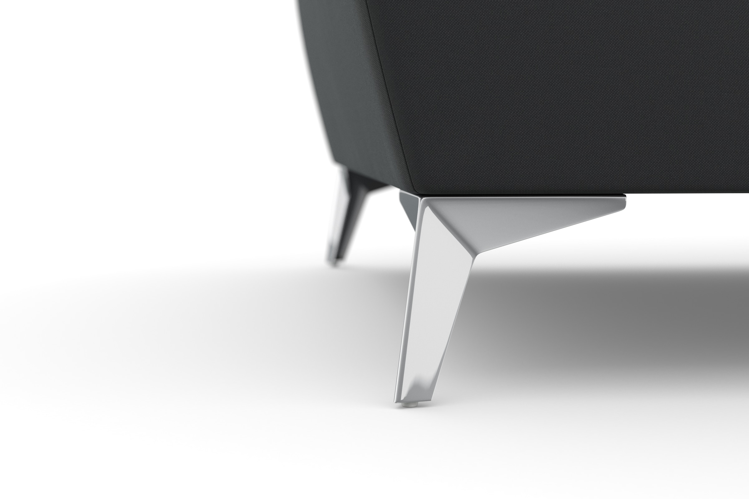 sit&more 2,5-Sitzer »Latigo«, mit hochwertigen Metallfüßen
