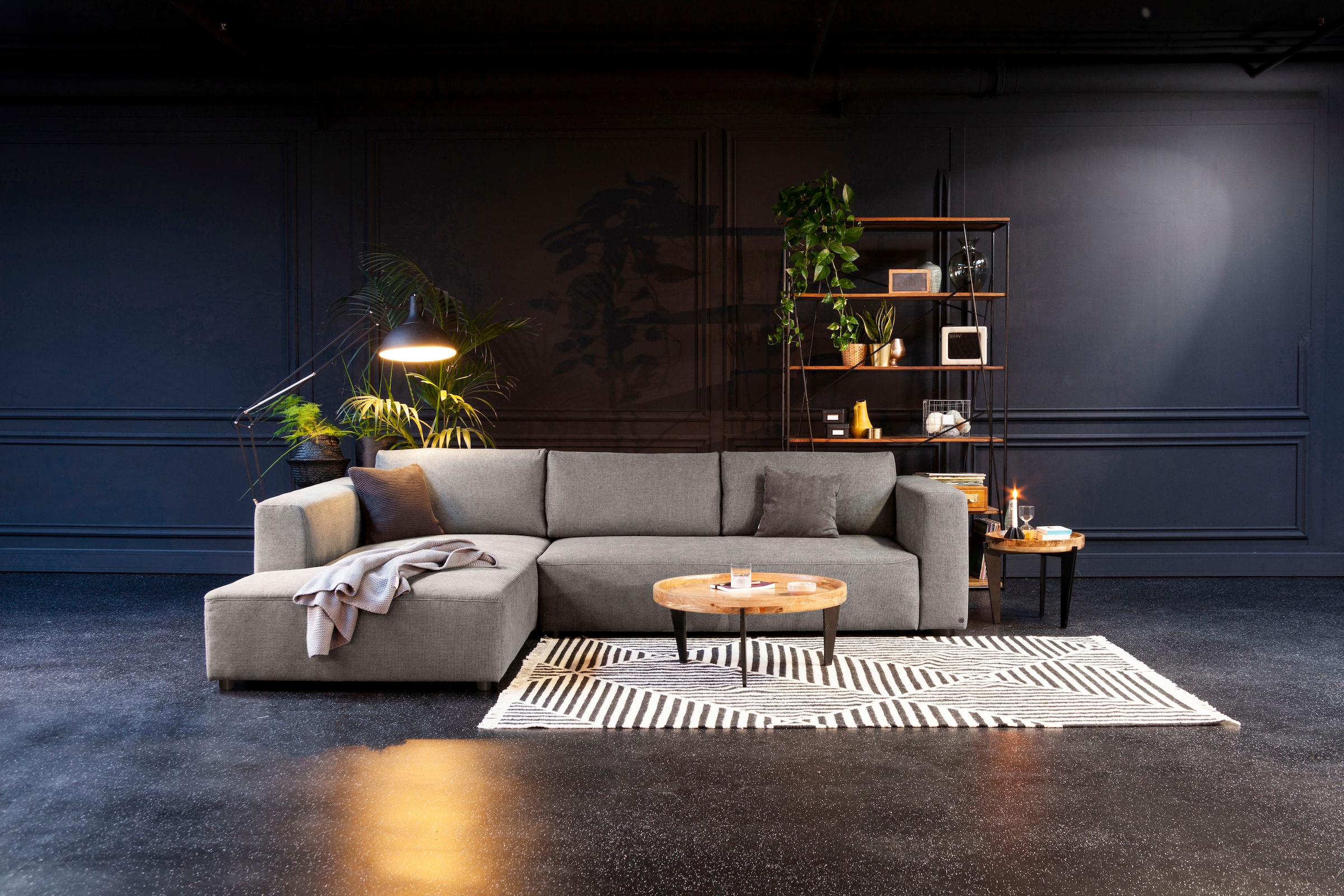 TOM TAILOR HOME Ecksofa »HEAVEN STYLE M«, aus der COLORS COLLECTION, wahlweise mit Bettfunktion & Bettkasten