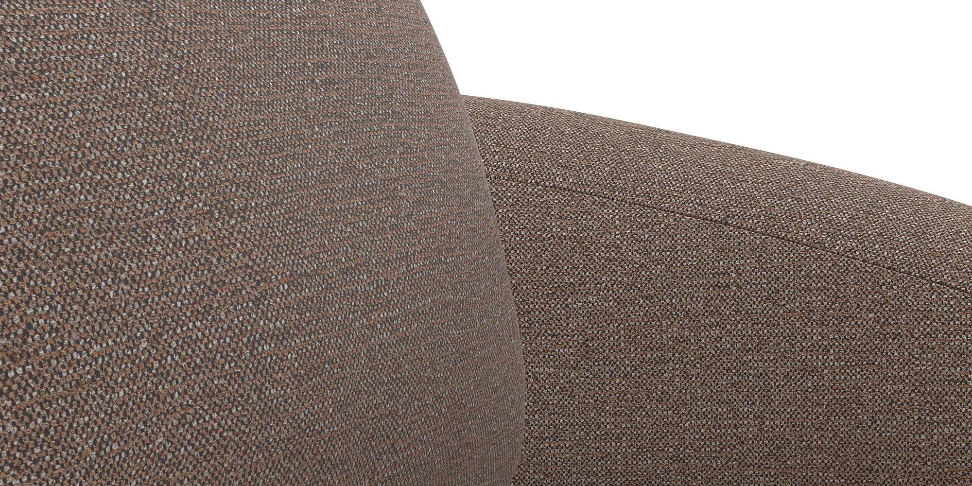 FLEXLUX 2,5-Sitzer »Torino, rund, Couch, Loveseat,«, Modernes, organisches Sofa-Design, Kaltschaum, Wellenunterfederung