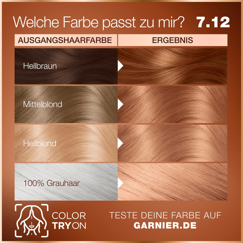 GARNIER Coloration »Garnier GOOD Dauerhafte Haarfarbe«
