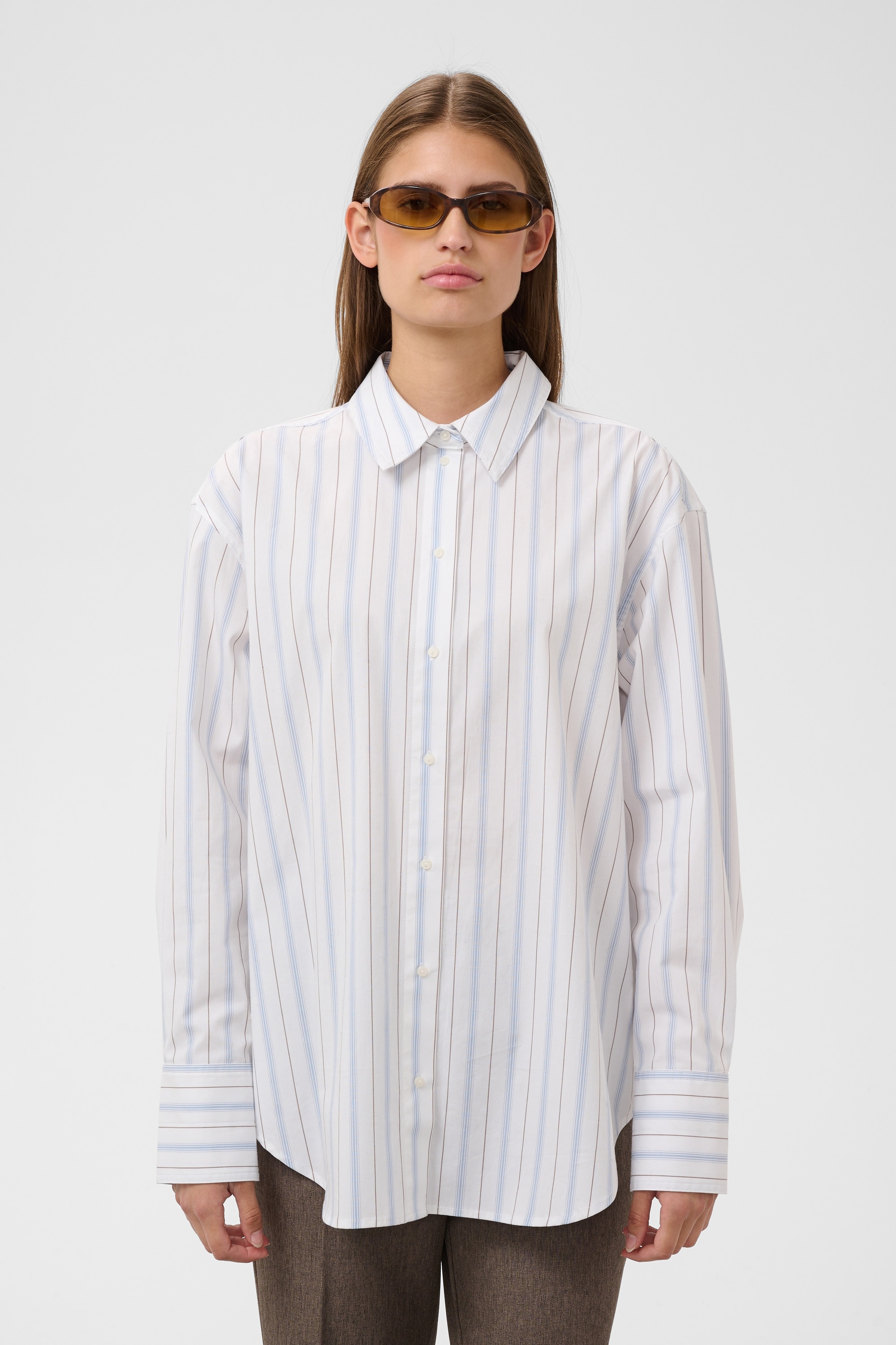 SOAKED IN LUXURY Langarmhemd »Damen Langarm - Hemd SLNoelle«