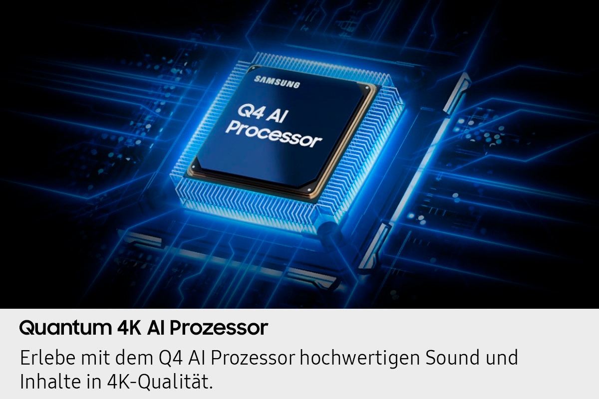 Samsung QLED-Fernseher »GQ50Q7FAAU«, 4K Ultra HD, Smart-TV, Quantum HDR, Knox Security, Art Store, 3D Sound, Gaming Hub, AI TV