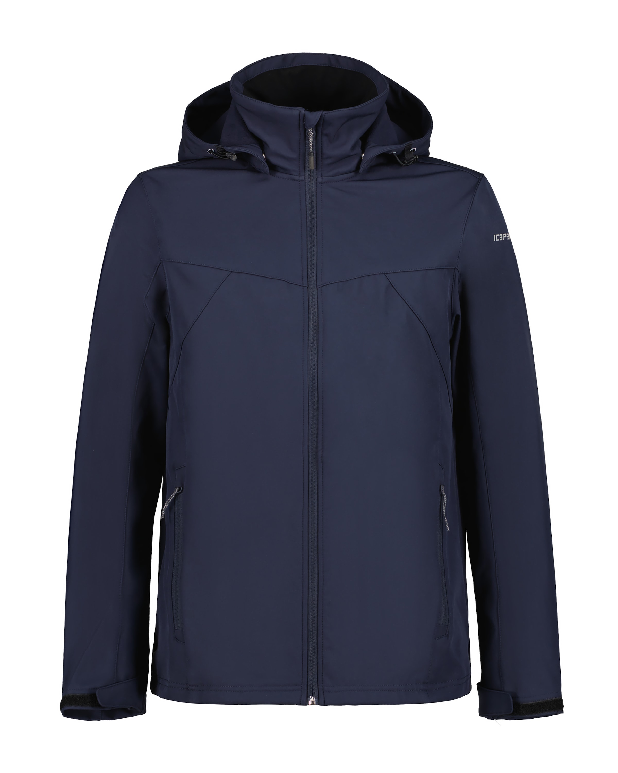 Icepeak Softshelljacke »ICEPEAK BRIMFIELD« mit Kapuze mit abnehmbarer Kapuze, winddicht, wasserabweisend, atmungsaktiv